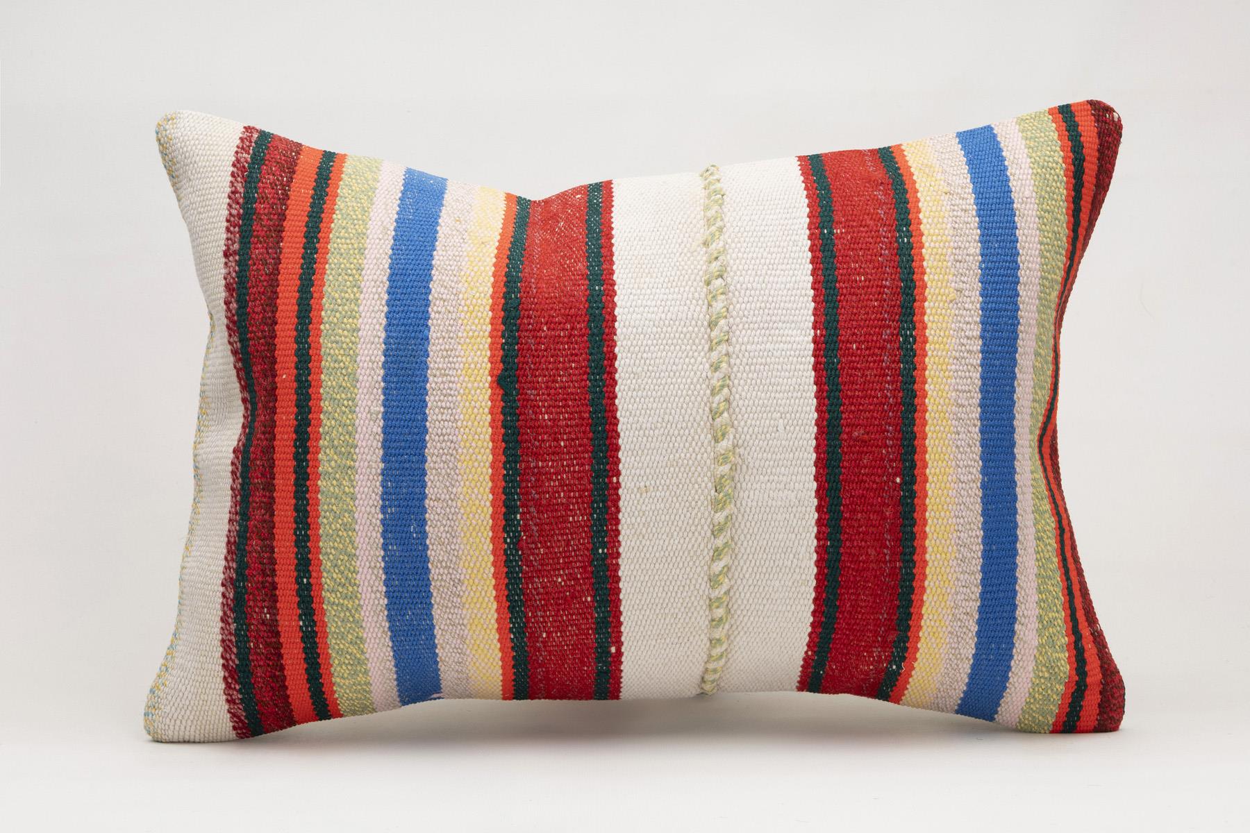16x24 inches (40x60 cm) Kilim Pillow | KILIM WHOLESALE - Vintage Handmade Pillows - Vintage Handmade Kilim Rugs - It is 100% wool. Artistic and historical rugs. Old handwoven rugs. - Online hand woven rugs and kilim cushions sales. Shipping to a