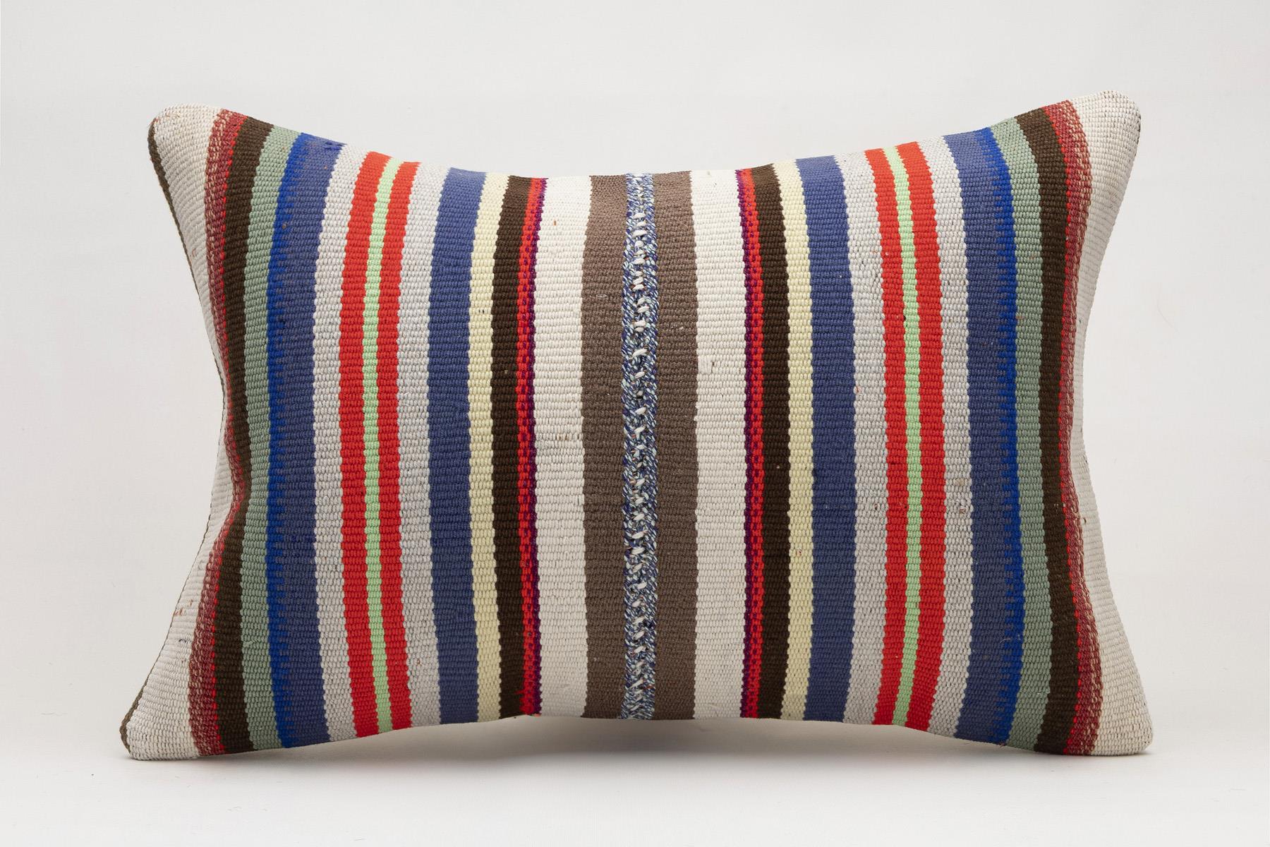 16x24 inches (40x60 cm) Kilim Pillow | KILIM WHOLESALE - Vintage Handmade Pillows - Vintage Handmade Kilim Rugs - It is 100% wool. Artistic and historical rugs. Old handwoven rugs. - Online hand woven rugs and kilim cushions sales. Shipping to a