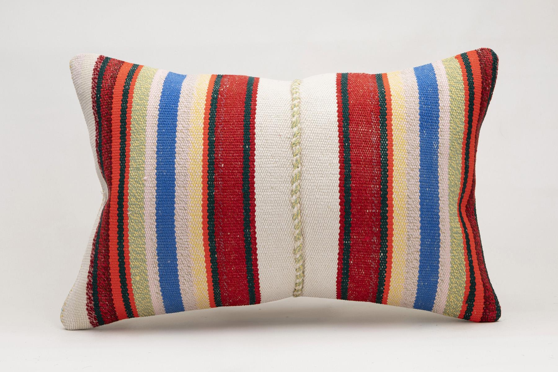 16x24 inches (40x60 cm) Kilim Pillow | KILIM WHOLESALE - Vintage Handmade Pillows - Vintage Handmade Kilim Rugs - It is 100% wool. Artistic and historical rugs. Old handwoven rugs. - Online hand woven rugs and kilim cushions sales. Shipping to a