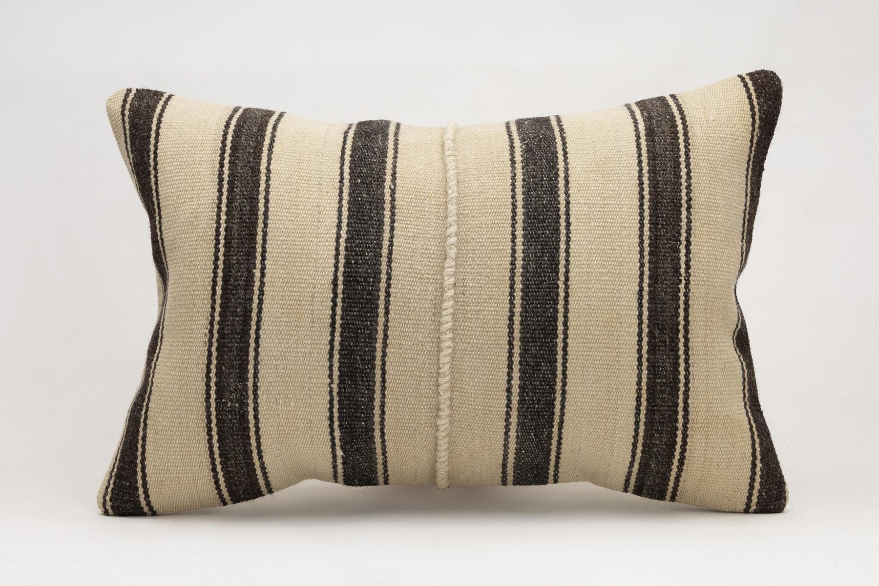 16x24 inches (40x60 cm) Kilim Pillow | KILIM WHOLESALE - Vintage Handmade Pillows - Vintage Handmade Kilim Rugs - It is 100% wool. Artistic and historical rugs. Old handwoven rugs. - Online hand woven rugs and kilim cushions sales. Shipping to a