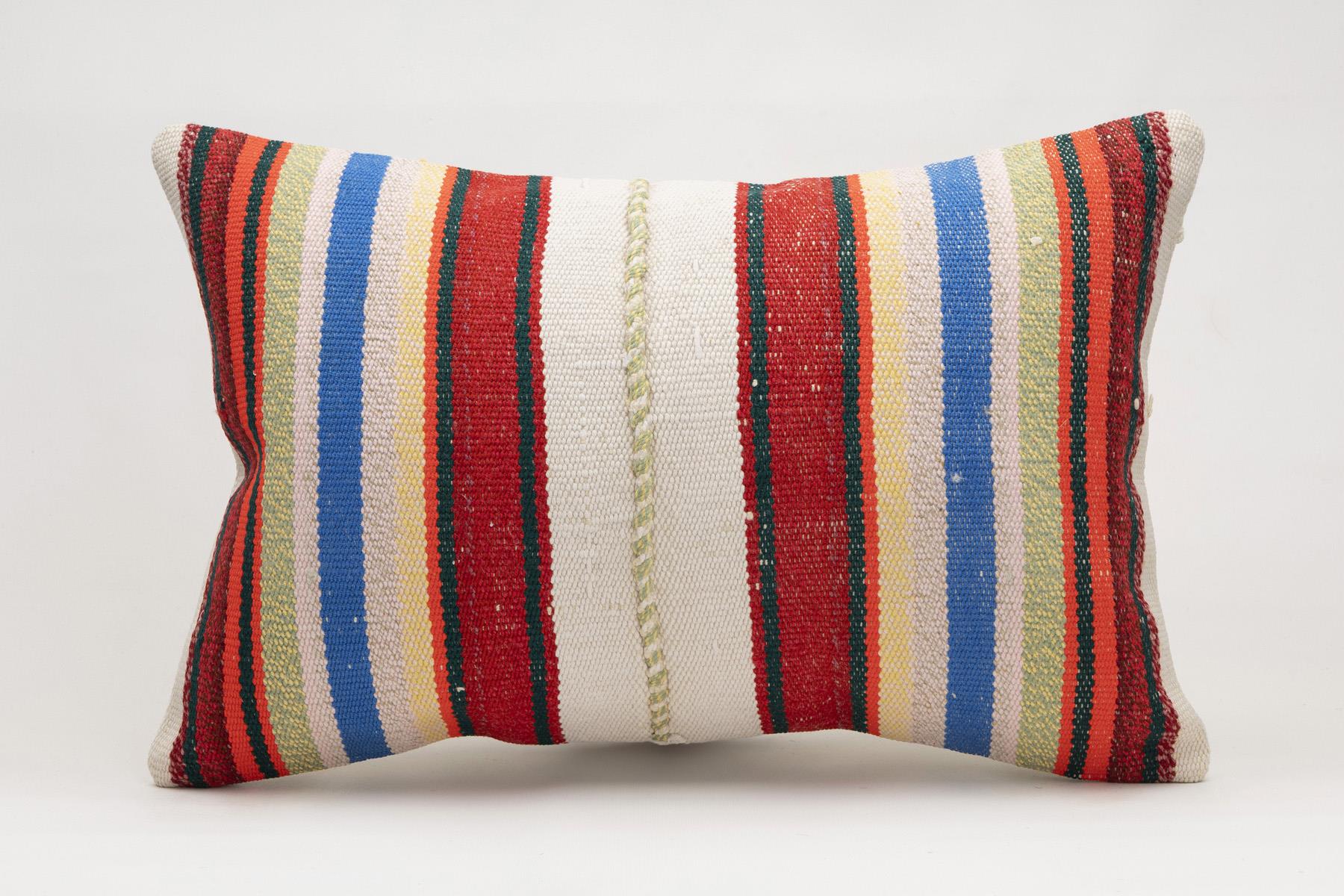 16x24 inches (40x60 cm) Kilim Pillow | KILIM WHOLESALE - Vintage Handmade Pillows - Vintage Handmade Kilim Rugs - It is 100% wool. Artistic and historical rugs. Old handwoven rugs. - Online hand woven rugs and kilim cushions sales. Shipping to a