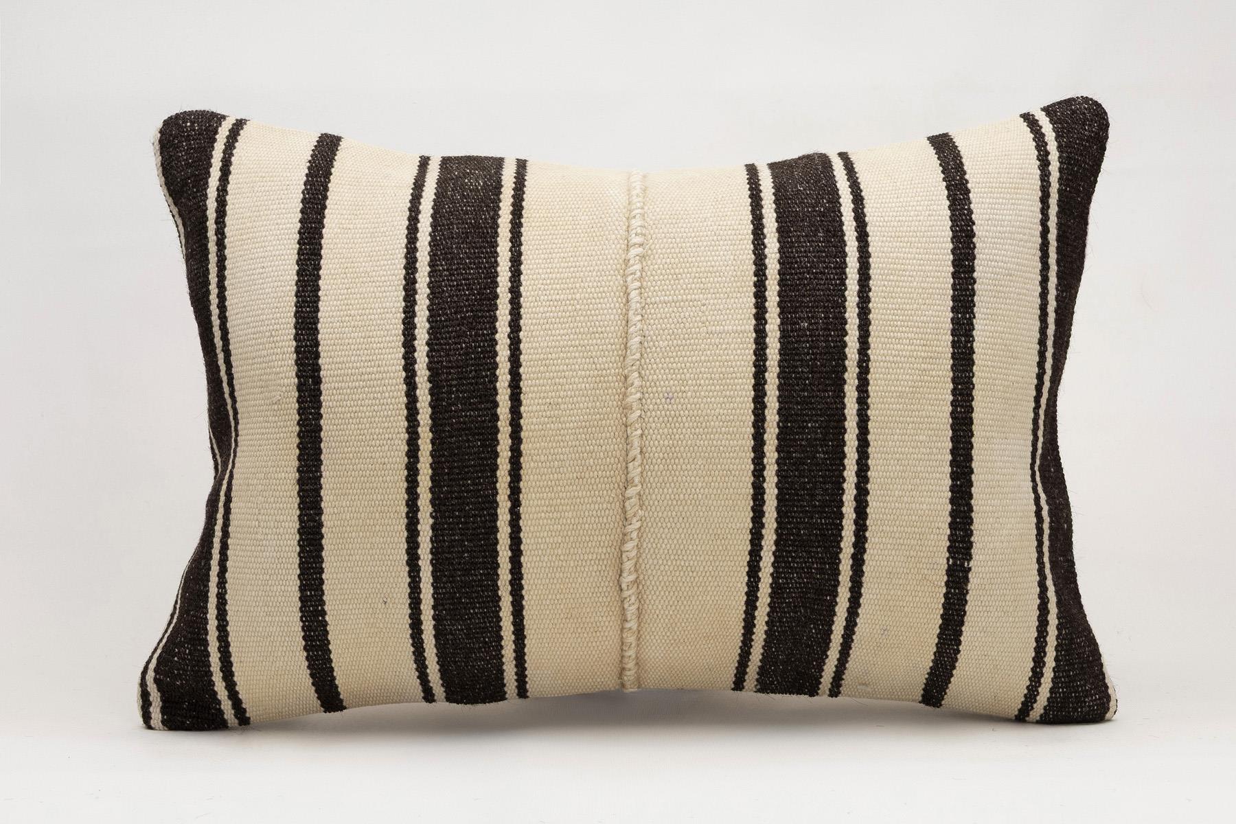 16x24 inches (40x60 cm) Kilim Pillow | KILIM WHOLESALE - Vintage Handmade Pillows - Vintage Handmade Kilim Rugs - It is 100% wool. Artistic and historical rugs. Old handwoven rugs. - Online hand woven rugs and kilim cushions sales. Shipping to a