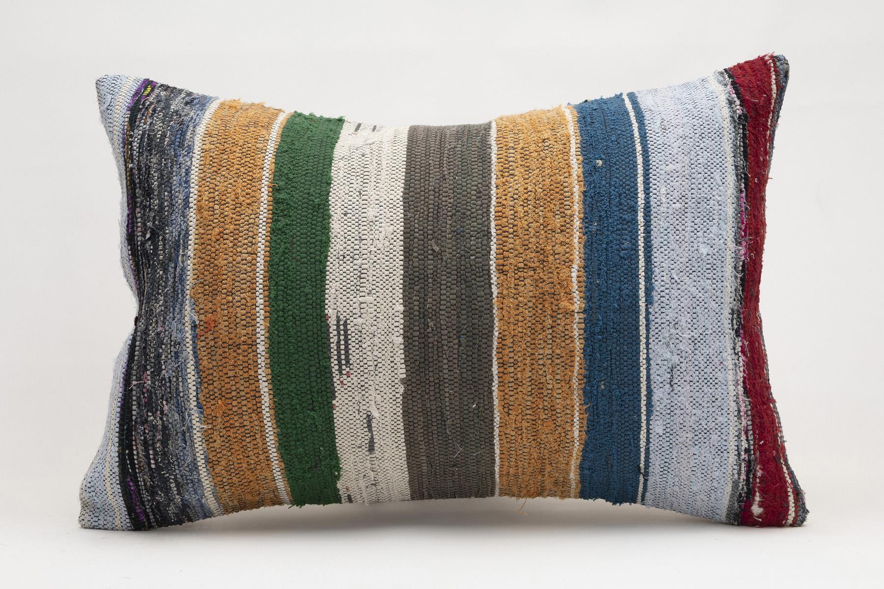 16x24 inches (40x60 cm) Kilim Pillow | KILIM WHOLESALE - Vintage Handmade Pillows - Vintage Handmade Kilim Rugs - It is 100% wool. Artistic and historical rugs. Old handwoven rugs. - Online hand woven rugs and kilim cushions sales. Shipping to a