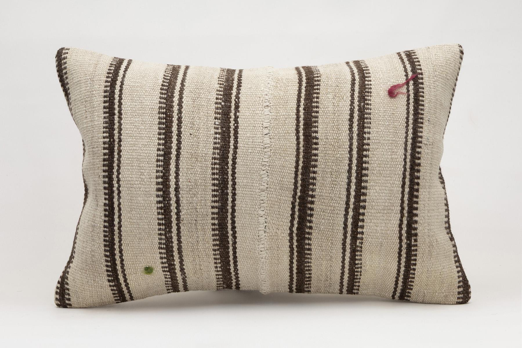 16x24 inches (40x60 cm) Kilim Pillow | KILIM WHOLESALE - Vintage Handmade Pillows - Vintage Handmade Kilim Rugs - It is 100% wool. Artistic and historical rugs. Old handwoven rugs. - Online hand woven rugs and kilim cushions sales. Shipping to a