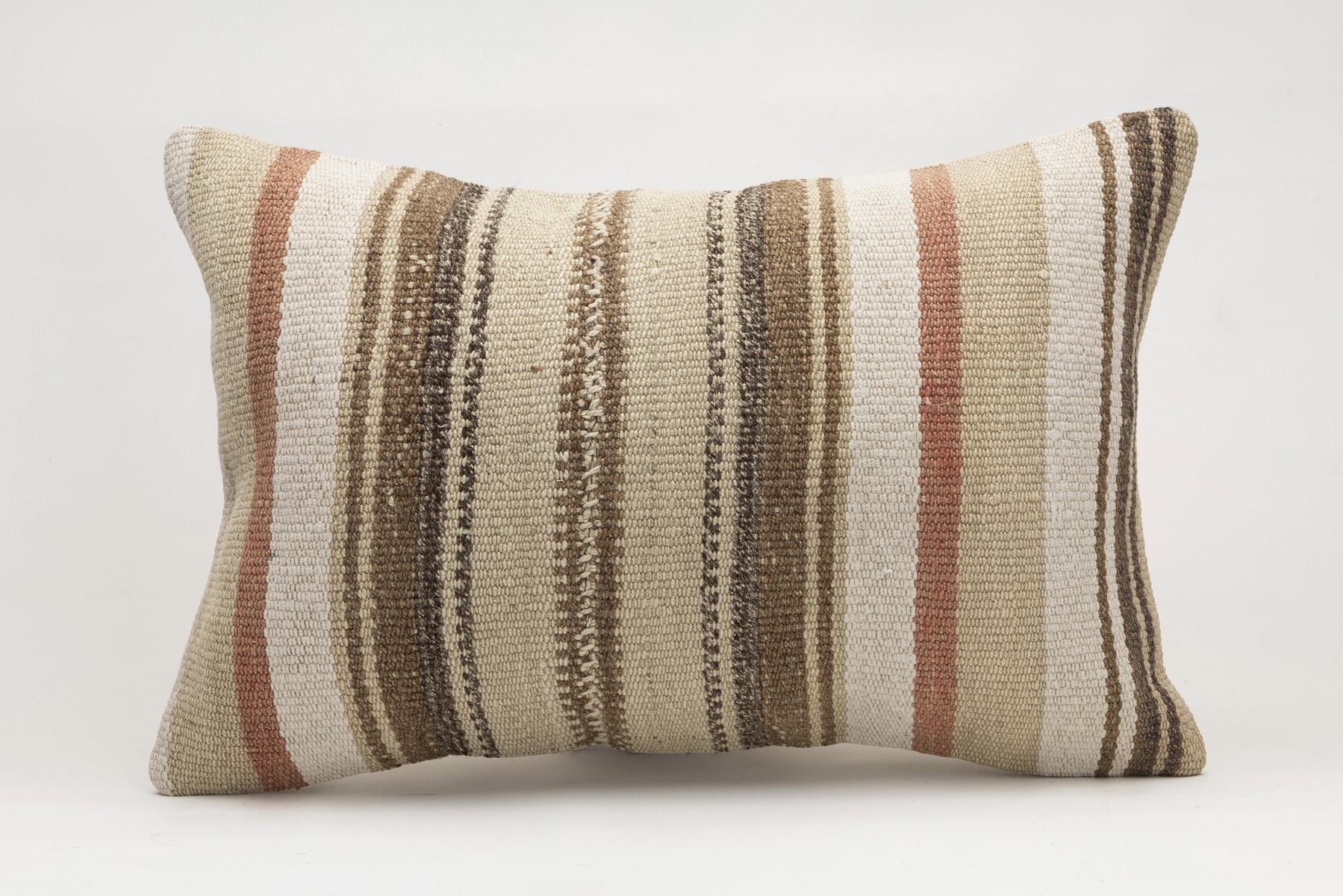 16x24 inches (40x60 cm) Kilim Pillow | KILIM WHOLESALE - Vintage Handmade Pillows - Vintage Handmade Kilim Rugs - It is 100% wool. Artistic and historical rugs. Old handwoven rugs. - Online hand woven rugs and kilim cushions sales. Shipping to a