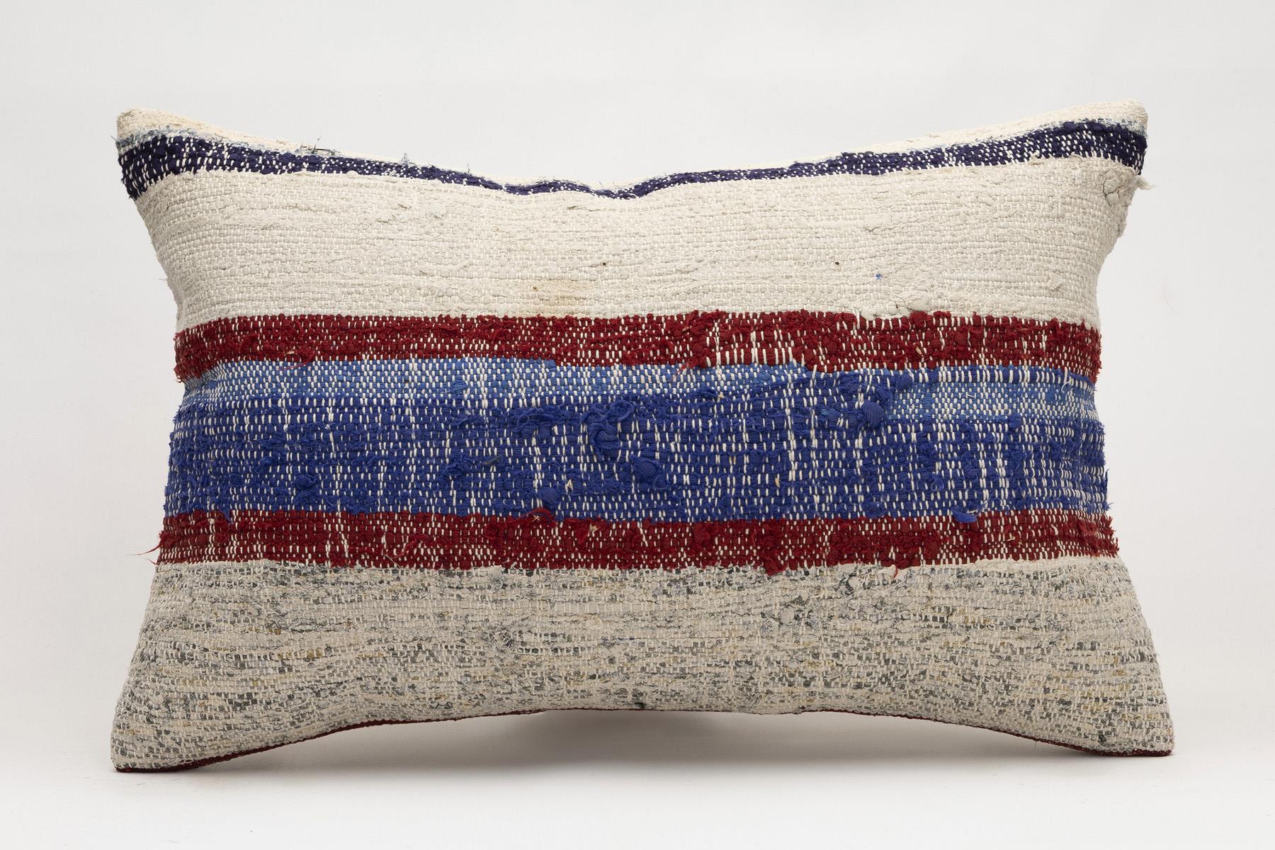 16x24 inches (40x60 cm) Kilim Pillow | KILIM WHOLESALE - Vintage Handmade Pillows - Vintage Handmade Kilim Rugs - It is 100% wool. Artistic and historical rugs. Old handwoven rugs. - Online hand woven rugs and kilim cushions sales. Shipping to a