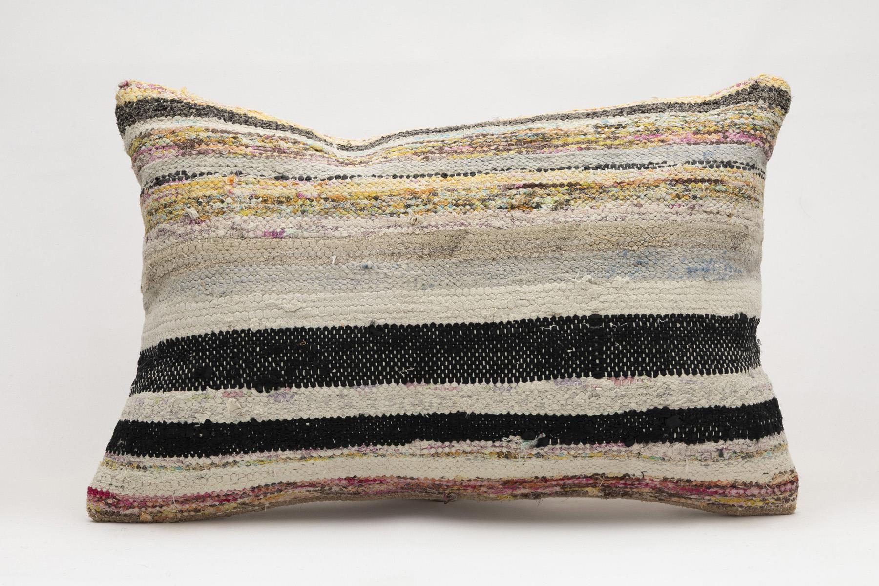 16x24 inches (40x60 cm) Kilim Pillow | KILIM WHOLESALE - Vintage Handmade Pillows - Vintage Handmade Kilim Rugs - It is 100% wool. Artistic and historical rugs. Old handwoven rugs. - Online hand woven rugs and kilim cushions sales. Shipping to a