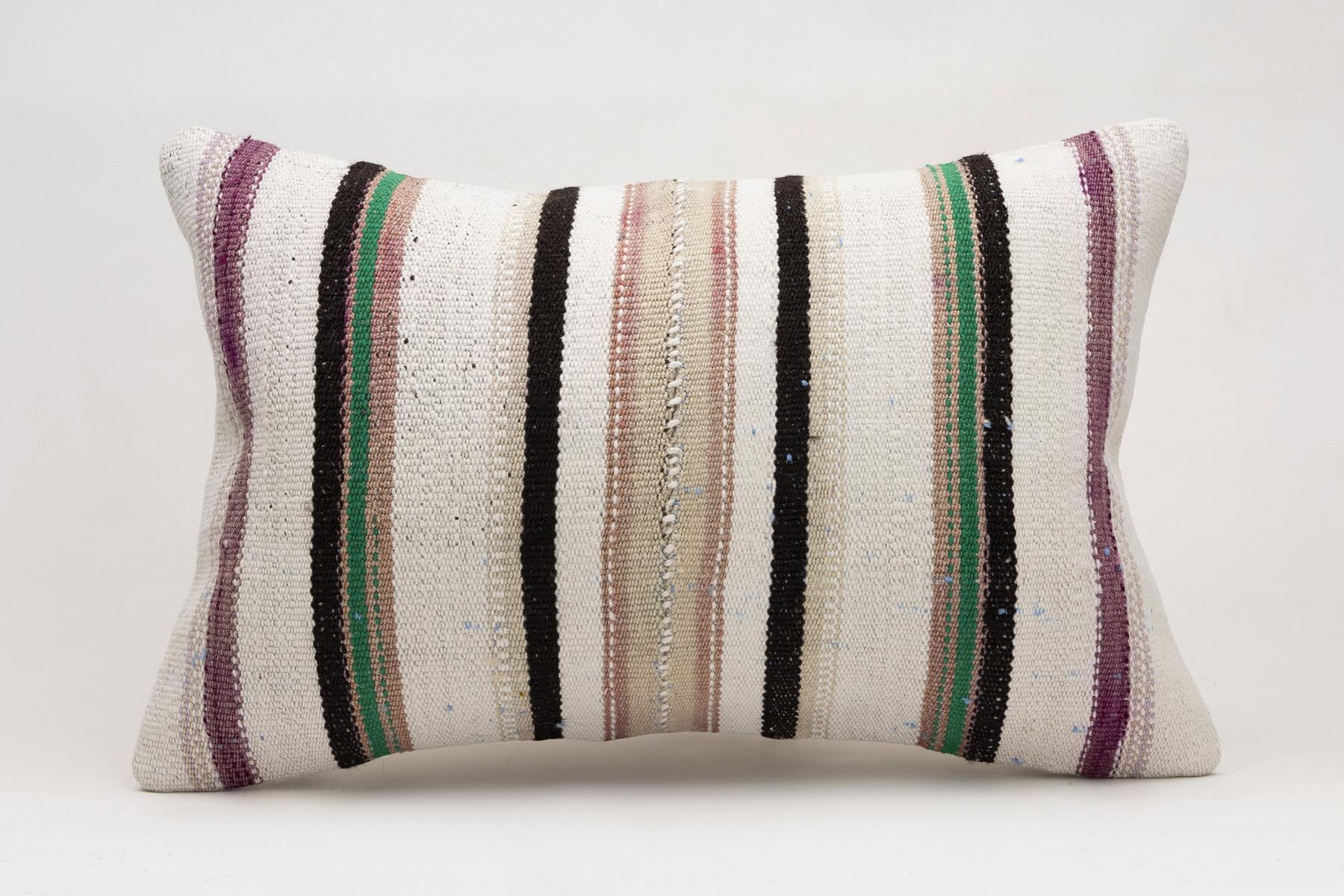 16x24 inches (40x60 cm) Kilim Pillow | KILIM WHOLESALE - Vintage Handmade Pillows - Vintage Handmade Kilim Rugs - It is 100% wool. Artistic and historical rugs. Old handwoven rugs. - Online hand woven rugs and kilim cushions sales. Shipping to a