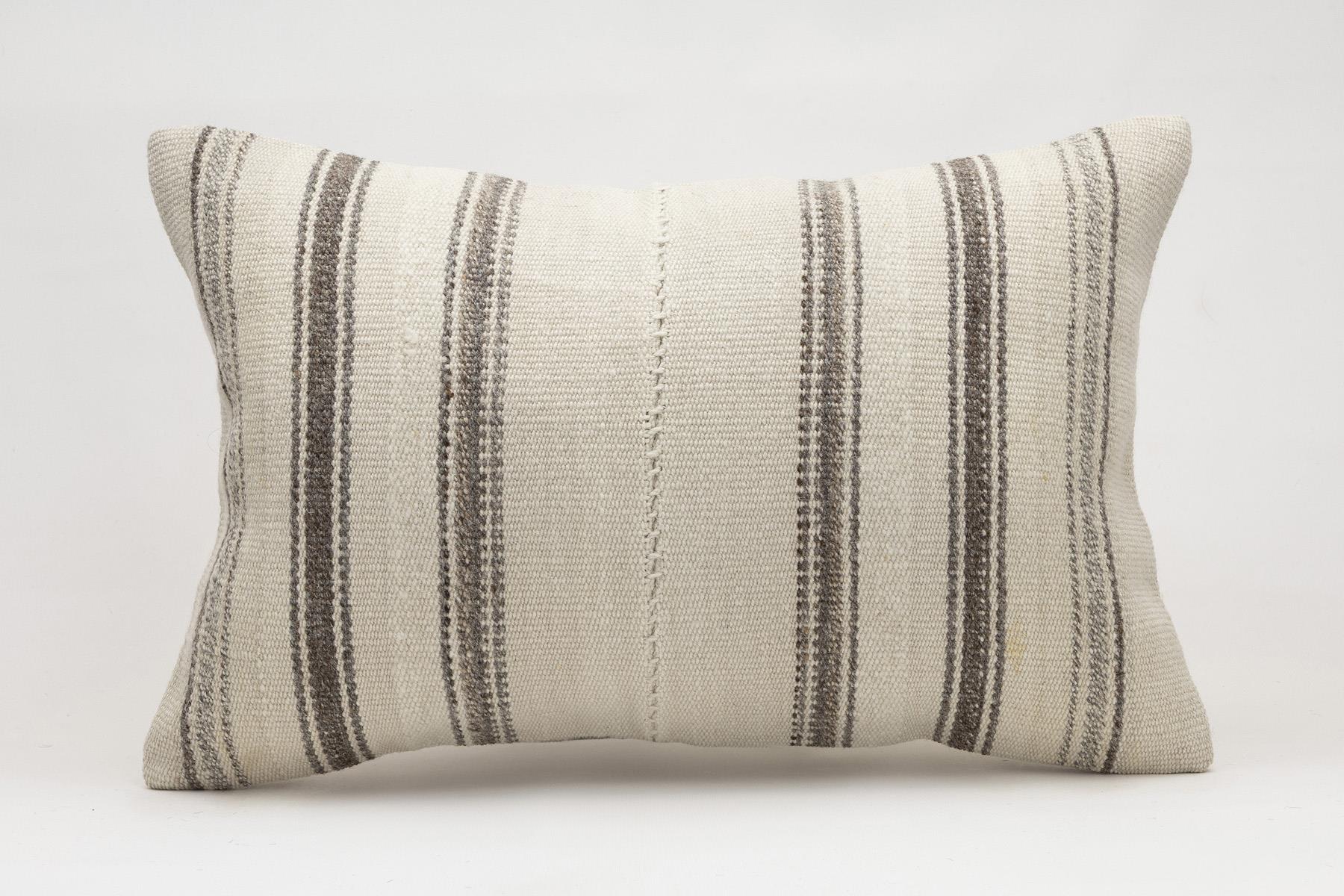 16x24 inches (40x60 cm) Kilim Pillow | KILIM WHOLESALE - Vintage Handmade Pillows - Vintage Handmade Kilim Rugs - It is 100% wool. Artistic and historical rugs. Old handwoven rugs. - Online hand woven rugs and kilim cushions sales. Shipping to a