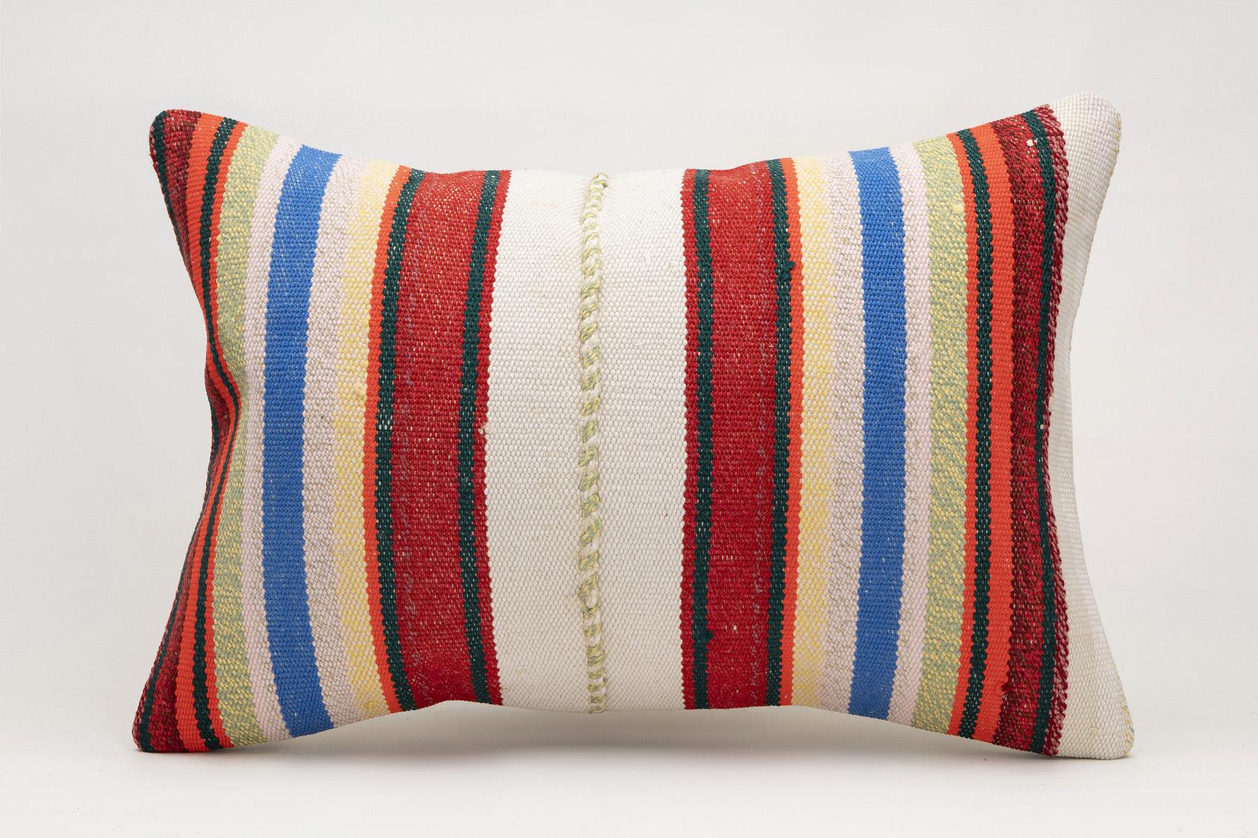16x24 inches (40x60 cm) Kilim Pillow | KILIM WHOLESALE - Vintage Handmade Pillows - Vintage Handmade Kilim Rugs - It is 100% wool. Artistic and historical rugs. Old handwoven rugs. - Online hand woven rugs and kilim cushions sales. Shipping to a