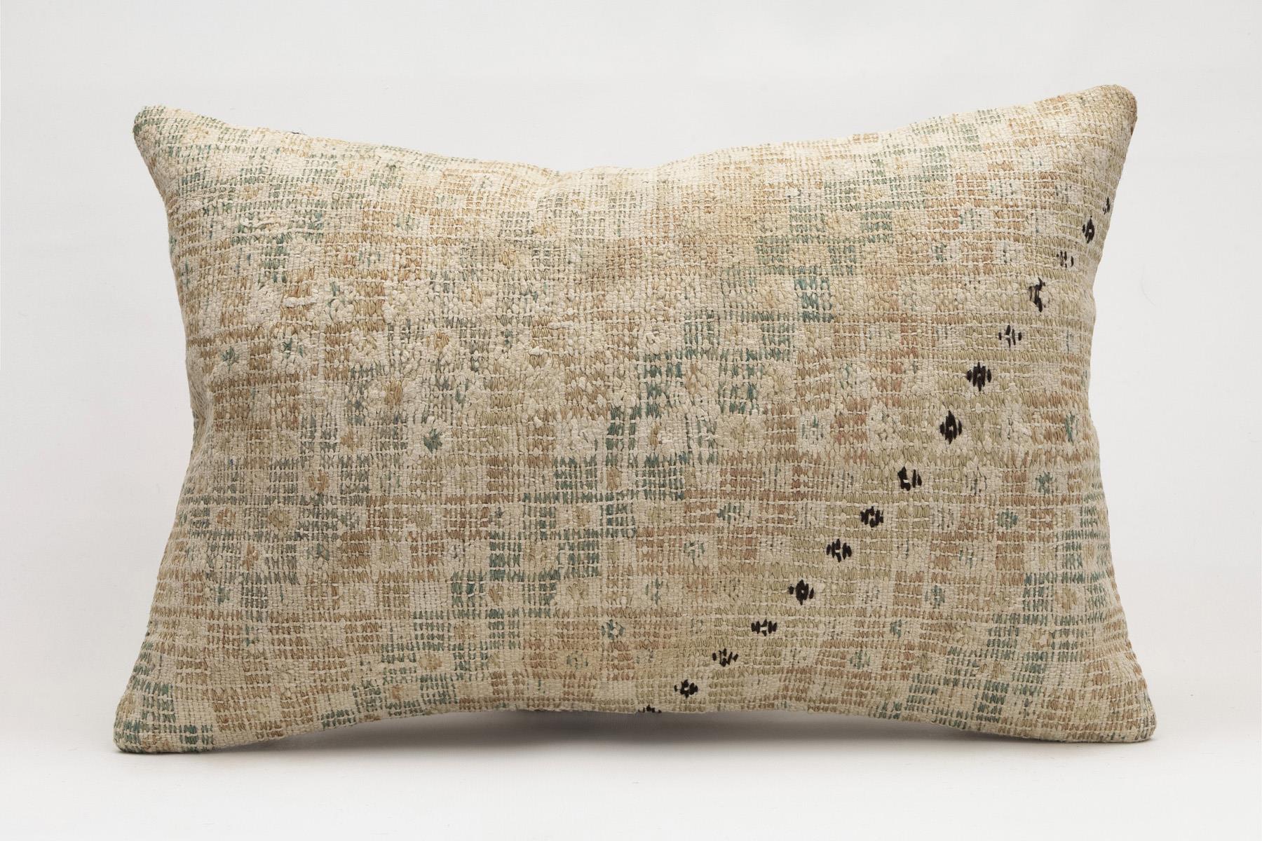 16x24 inches (40x60 cm) Kilim Pillow | KILIM WHOLESALE - Vintage Handmade Pillows - Vintage Handmade Kilim Rugs - It is 100% wool. Artistic and historical rugs. Old handwoven rugs. - Online hand woven rugs and kilim cushions sales. Shipping to a