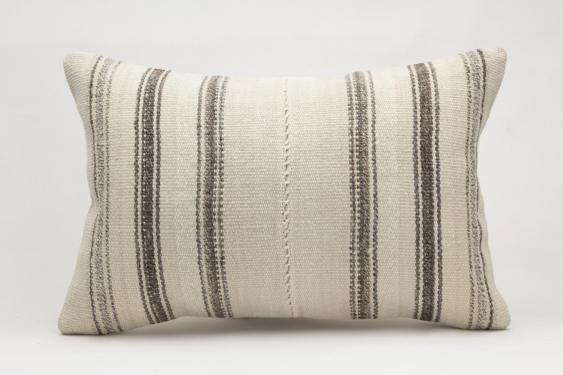 16x24 inches (40x60 cm) Kilim Pillow | KILIM WHOLESALE - Vintage Handmade Pillows - Vintage Handmade Kilim Rugs - It is 100% wool. Artistic and historical rugs. Old handwoven rugs. - Online hand woven rugs and kilim cushions sales. Shipping to a