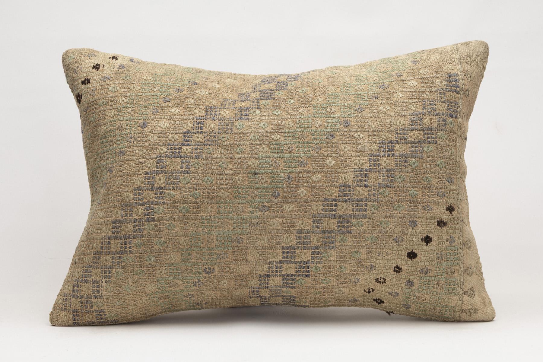 16x24 inches (40x60 cm) Kilim Pillow | KILIM WHOLESALE - Vintage Handmade Pillows - Vintage Handmade Kilim Rugs - It is 100% wool. Artistic and historical rugs. Old handwoven rugs. - Online hand woven rugs and kilim cushions sales. Shipping to a