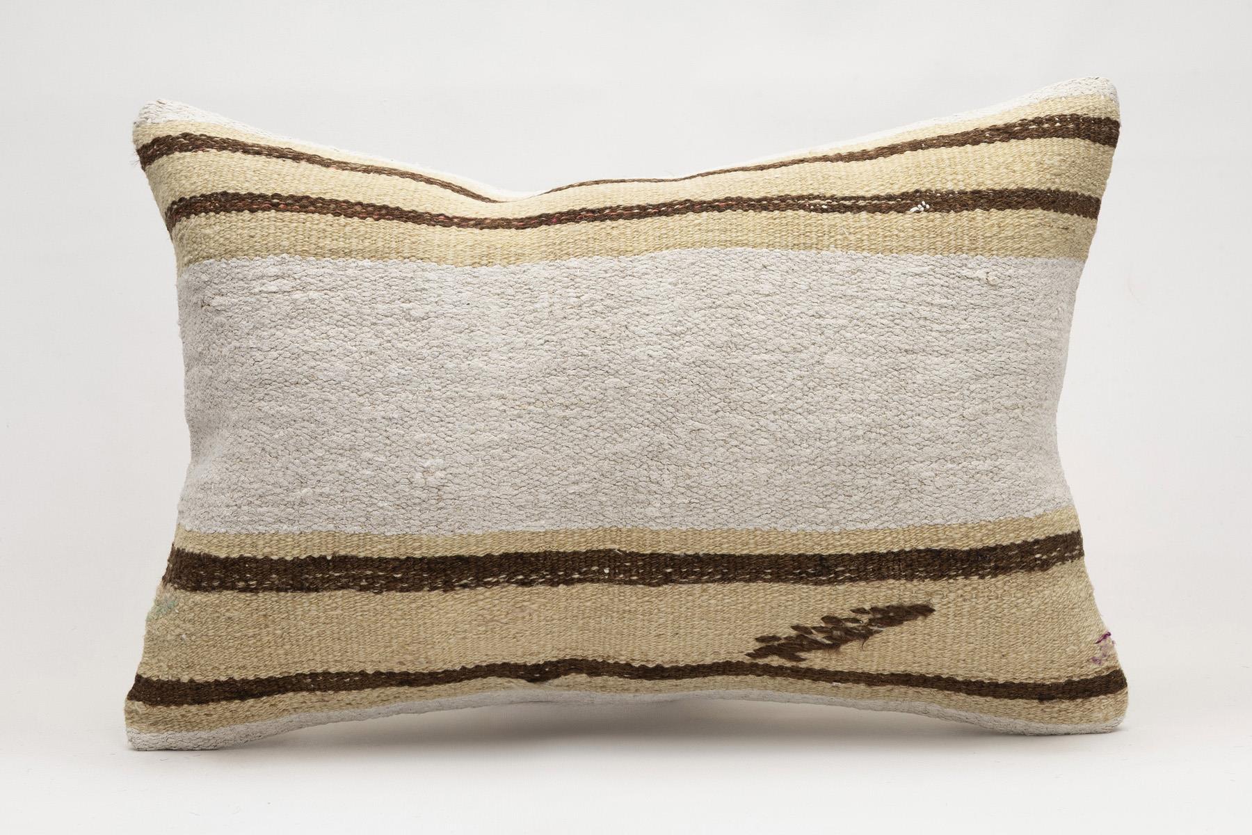 16x24 inches (40x60 cm) Kilim Pillow | KILIM WHOLESALE - Vintage Handmade Pillows - Vintage Handmade Kilim Rugs - It is 100% wool. Artistic and historical rugs. Old handwoven rugs. - Online hand woven rugs and kilim cushions sales. Shipping to a