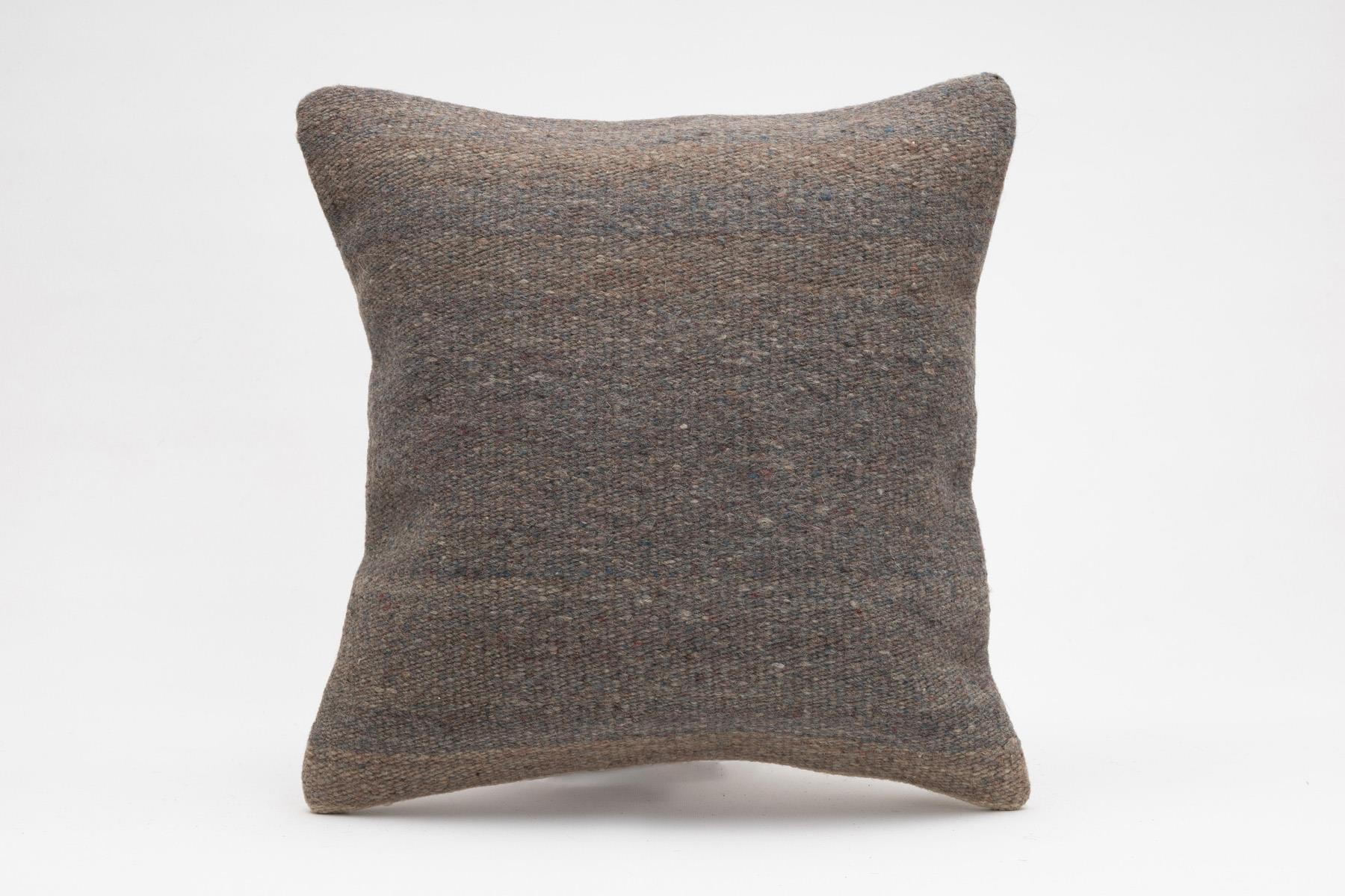 16''16'' (40x40 cm) Kilim Pillows - Vintage Handmade Kilim Pillows - Vintage Handmade Kilim Rugs - It is 100% wool. Artistic and historical rugs. Old handwoven rugs.