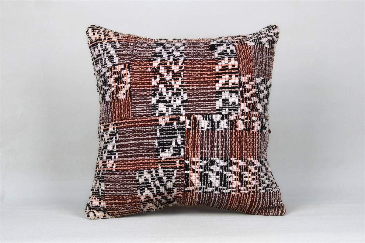 16''16'' (40x40 cm) Kilim Pillows - Vintage Handmade Kilim Pillows - Vintage Handmade Kilim Rugs - It is 100% wool. Artistic and historical rugs. Old handwoven rugs.