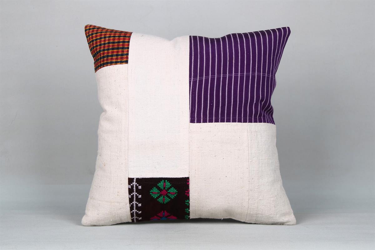 16''16'' (40x40 cm) Kilim Pillows - Vintage Handmade Kilim Pillows - Vintage Handmade Kilim Rugs - It is 100% wool. Artistic and historical rugs. Old handwoven rugs.