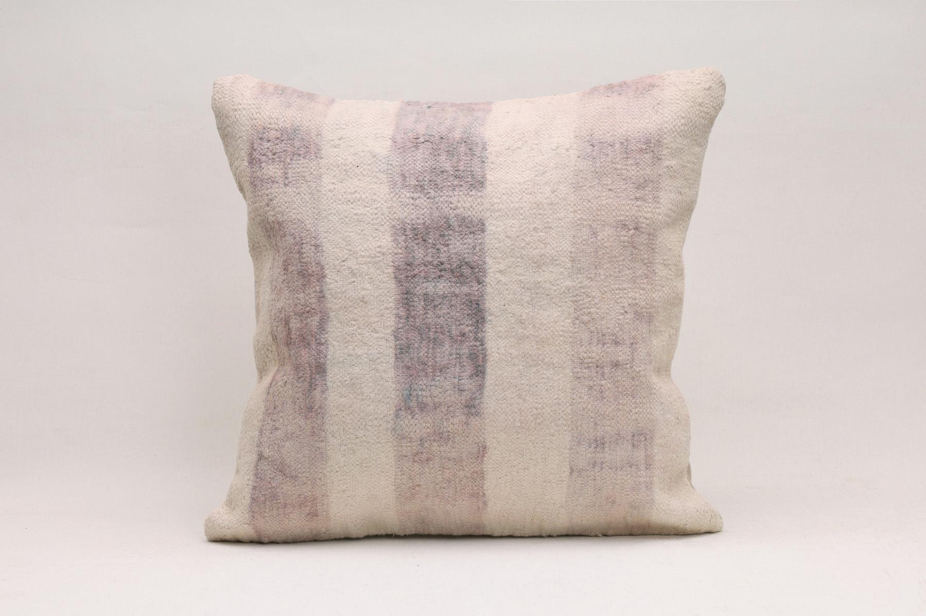 16''16'' (40x40 cm) Kilim Pillows - Vintage Handmade Kilim Pillows - Vintage Handmade Kilim Rugs - It is 100% wool. Artistic and historical rugs. Old handwoven rugs.