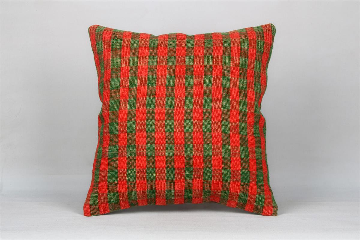 16''16'' (40x40 cm) Kilim Pillows - Vintage Handmade Kilim Pillows - Vintage Handmade Kilim Rugs - It is 100% wool. Artistic and historical rugs. Old handwoven rugs.
