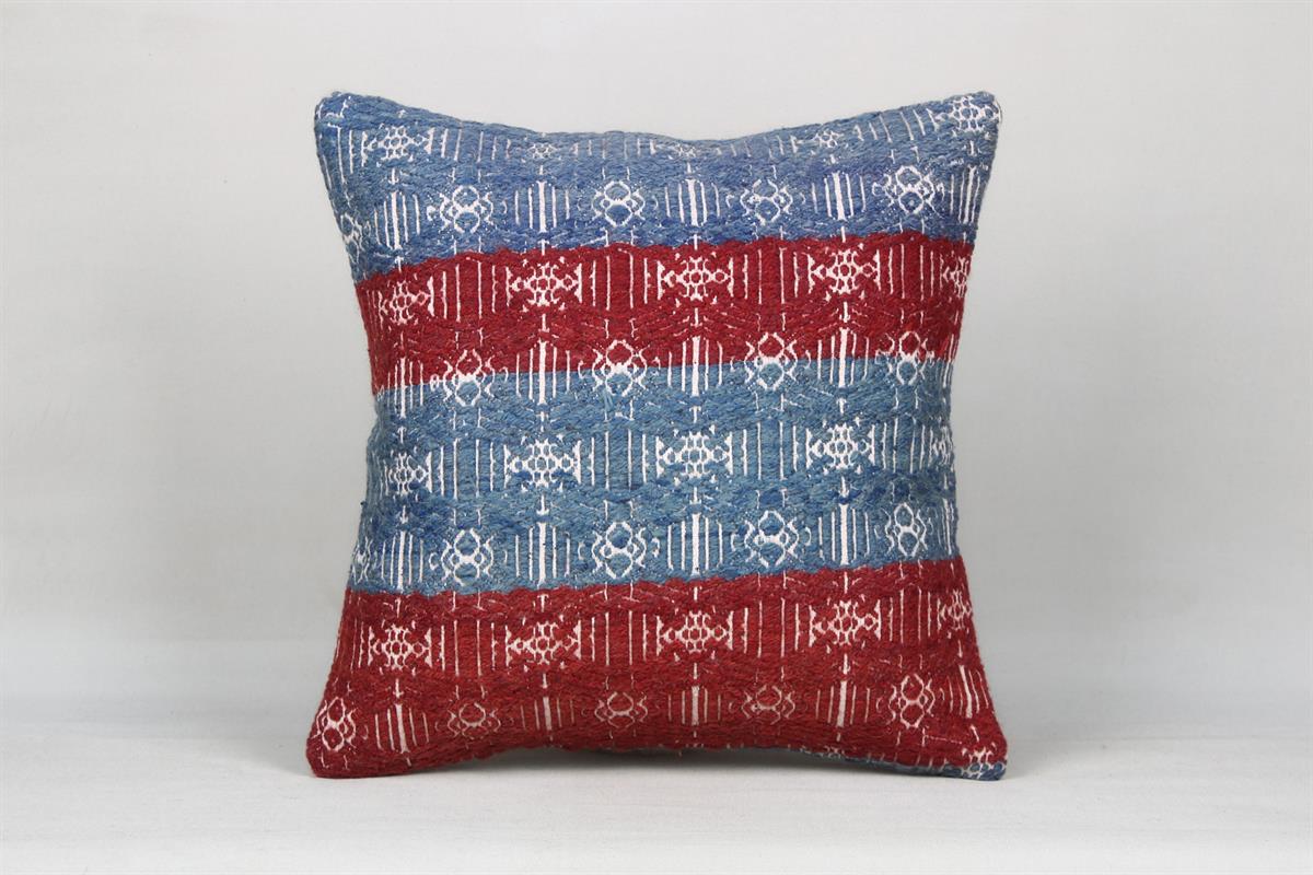 16''16'' (40x40 cm) Kilim Pillows - Vintage Handmade Kilim Pillows - Vintage Handmade Kilim Rugs - It is 100% wool. Artistic and historical rugs. Old handwoven rugs.