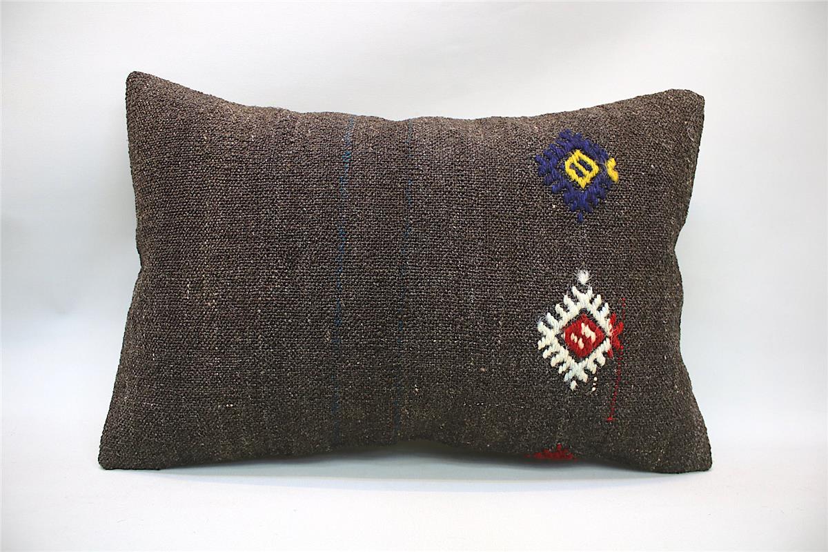 16''24'' (40x60 cm) Kilim Pillows - Vintage Handmade Kilim Pillows - Vintage Handmade Kilim Rugs - It is 100% wool. Artistic and historical rugs. Old handwoven rugs.