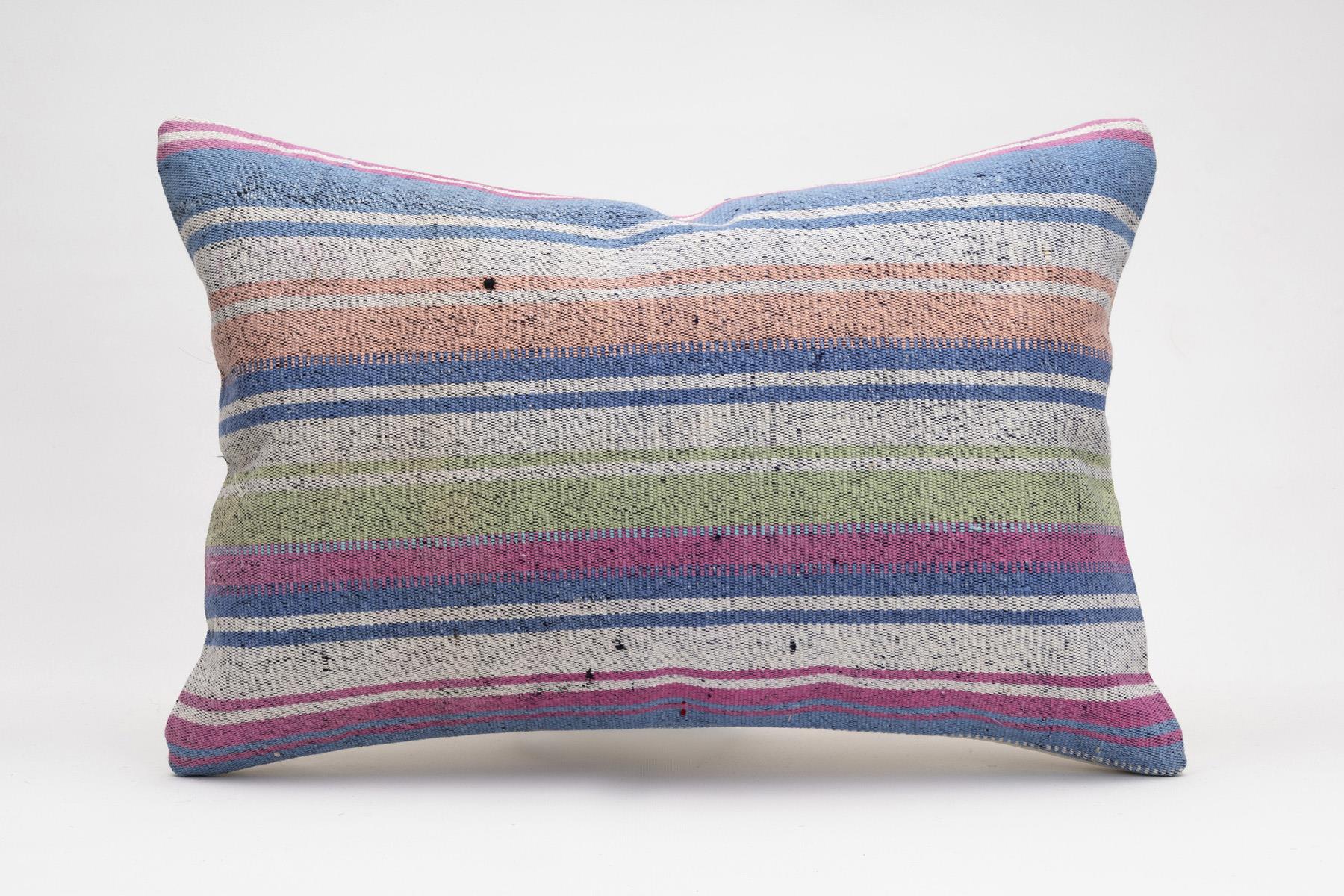 16''24'' (40x60 cm) Kilim Pillows - Vintage Handmade Kilim Pillows - Vintage Handmade Kilim Rugs - It is 100% wool. Artistic and historical rugs. Old handwoven rugs.