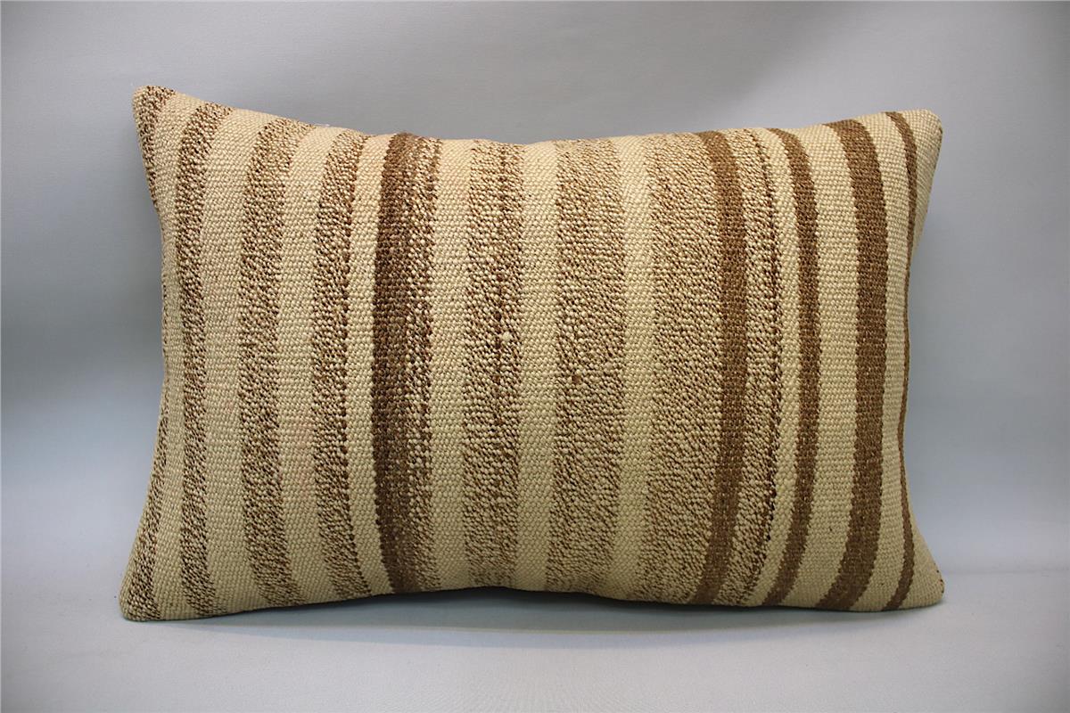 16''24'' (40x60 cm) Kilim Pillows - Vintage Handmade Kilim Pillows - Vintage Handmade Kilim Rugs - It is 100% wool. Artistic and historical rugs. Old handwoven rugs.