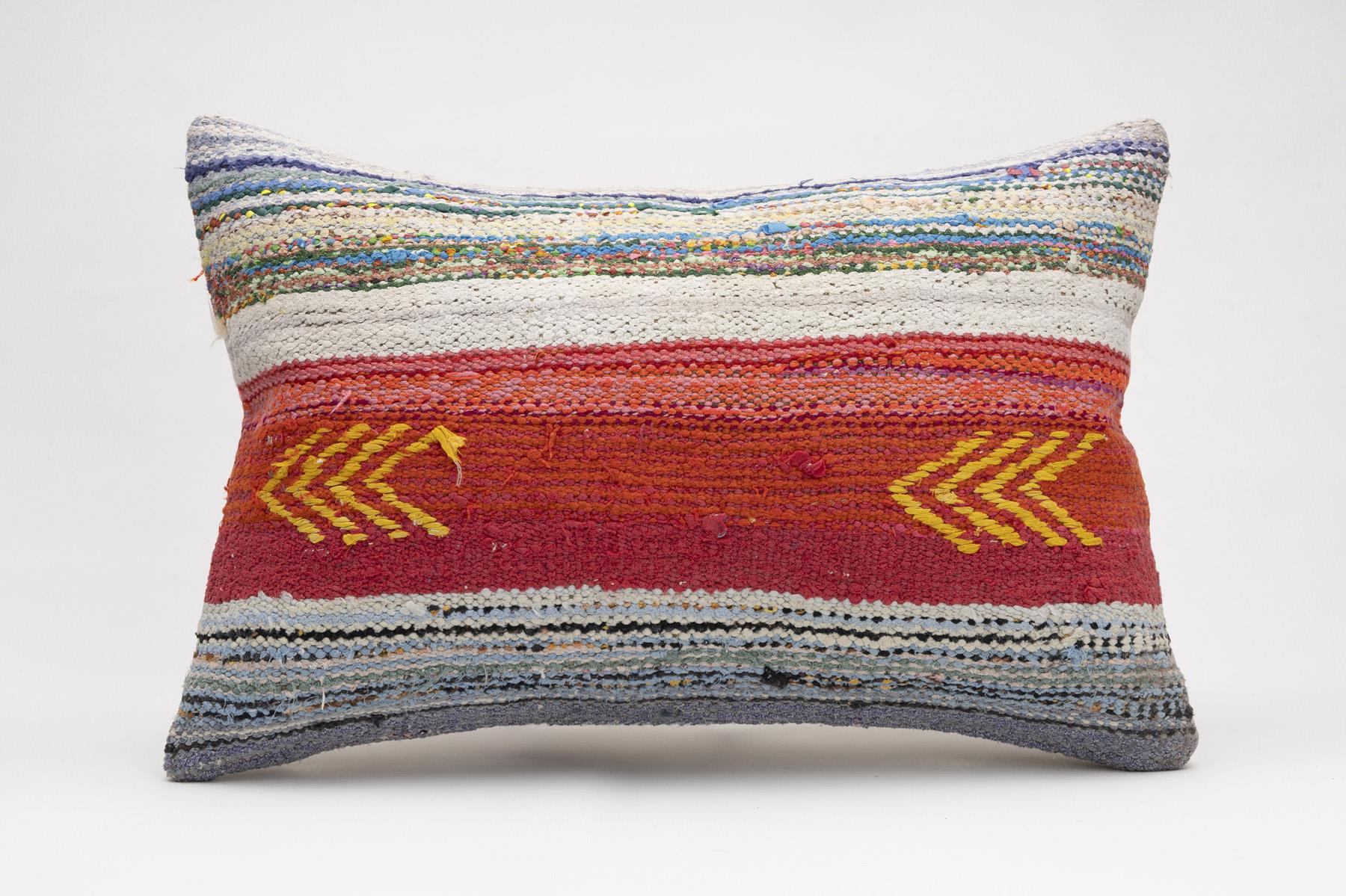 16''24'' (40x60 cm) Kilim Pillows - Vintage Handmade Kilim Pillows - Vintage Handmade Kilim Rugs - It is 100% wool. Artistic and historical rugs. Old handwoven rugs.