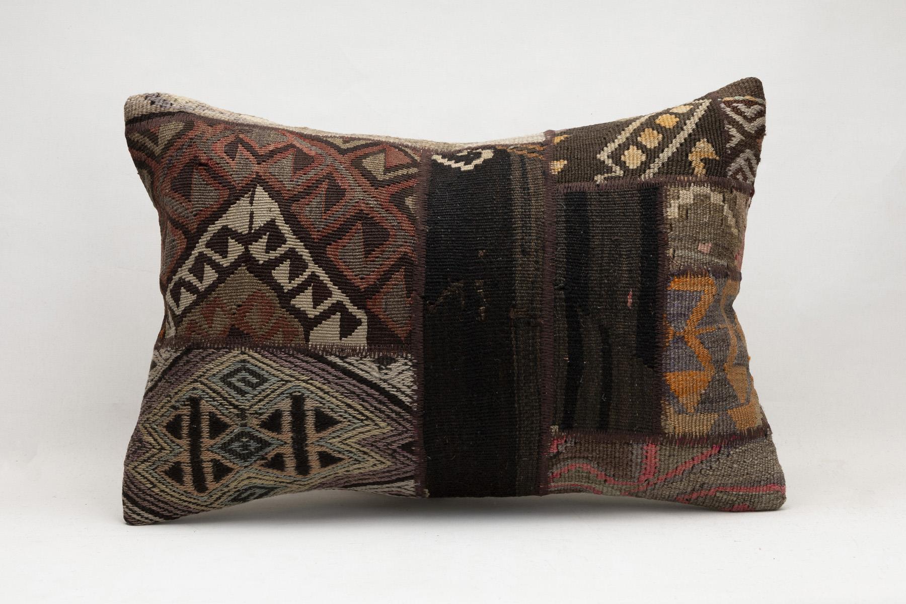 16''24'' (40x60 cm) Kilim Pillows - Vintage Handmade Kilim Pillows - Vintage Handmade Kilim Rugs - It is 100% wool. Artistic and historical rugs. Old handwoven rugs.