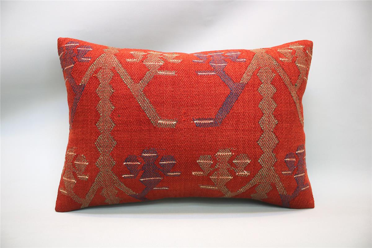 16''24'' (40x60 cm) Kilim Pillows - Vintage Handmade Kilim Pillows - Vintage Handmade Kilim Rugs - It is 100% wool. Artistic and historical rugs. Old handwoven rugs.