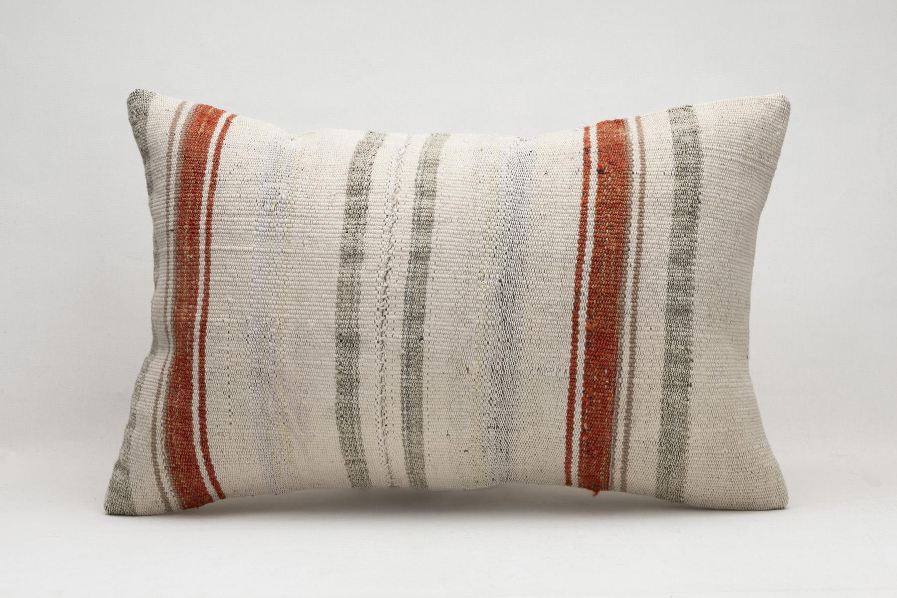 16''24'' (40x60 cm) Kilim Pillows - Vintage Handmade Kilim Pillows - Vintage Handmade Kilim Rugs - It is 100% wool. Artistic and historical rugs. Old handwoven rugs.