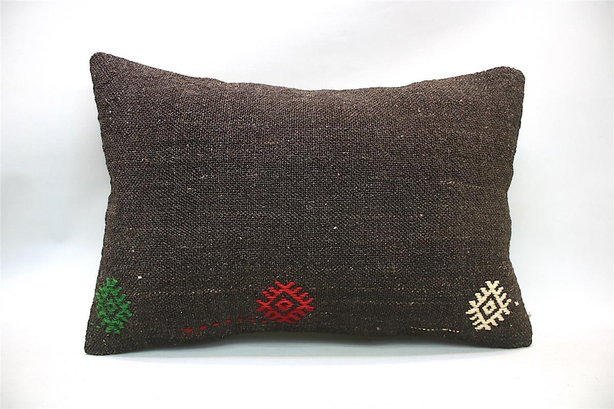 16''24'' (40x60 cm) Kilim Pillows - Vintage Handmade Kilim Pillows - Vintage Handmade Kilim Rugs - It is 100% wool. Artistic and historical rugs. Old handwoven rugs.