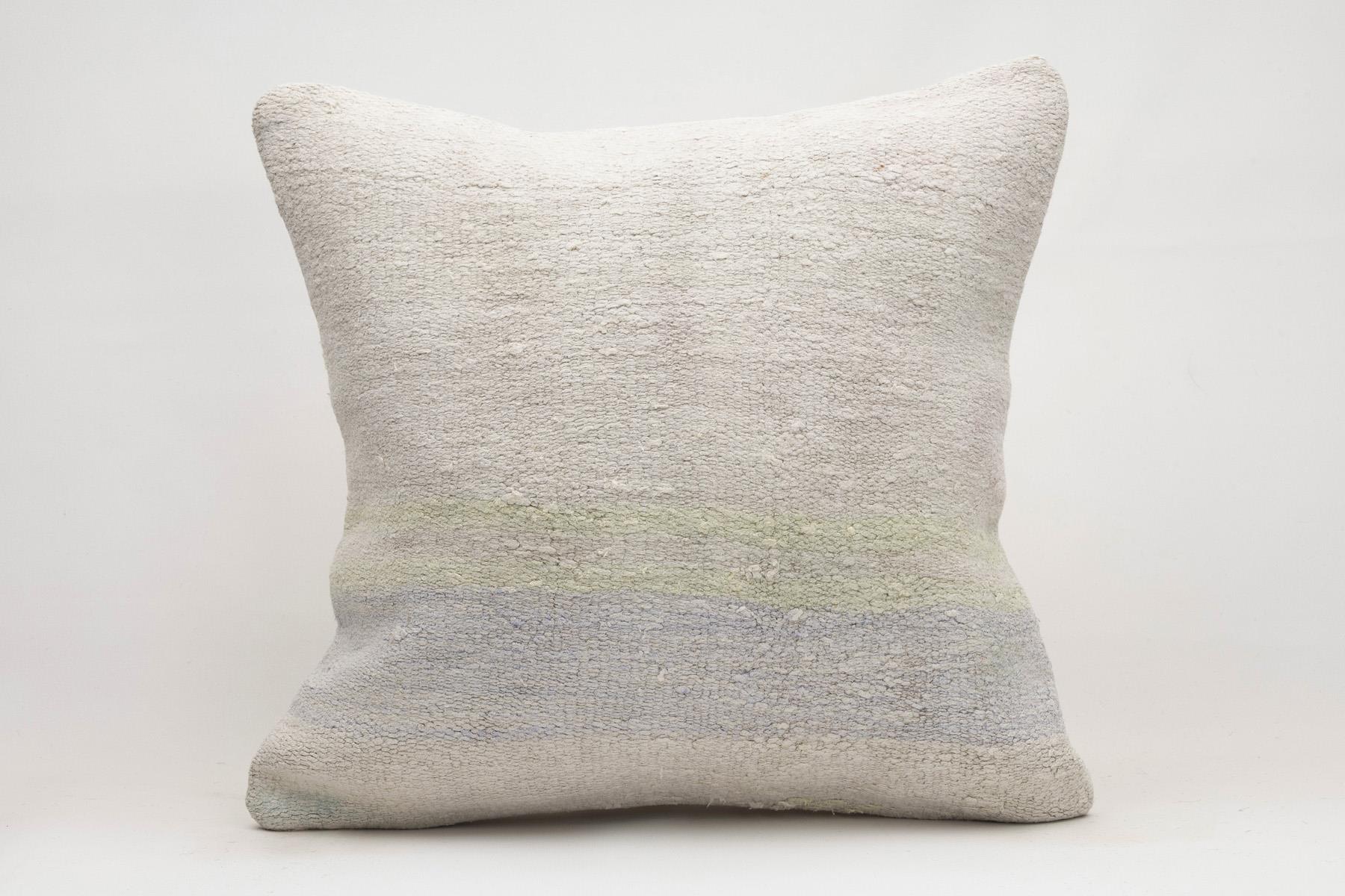 20x20 inches (50x50 cm) Kilim Pillow | KILIM WHOLESALE - Vintage Handmade Pillows - Vintage Handmade Kilim Rugs - It is 100% wool. Artistic and historical rugs. Old handwoven rugs. - Online hand woven rugs and kilim cushions sales. Shipping to a