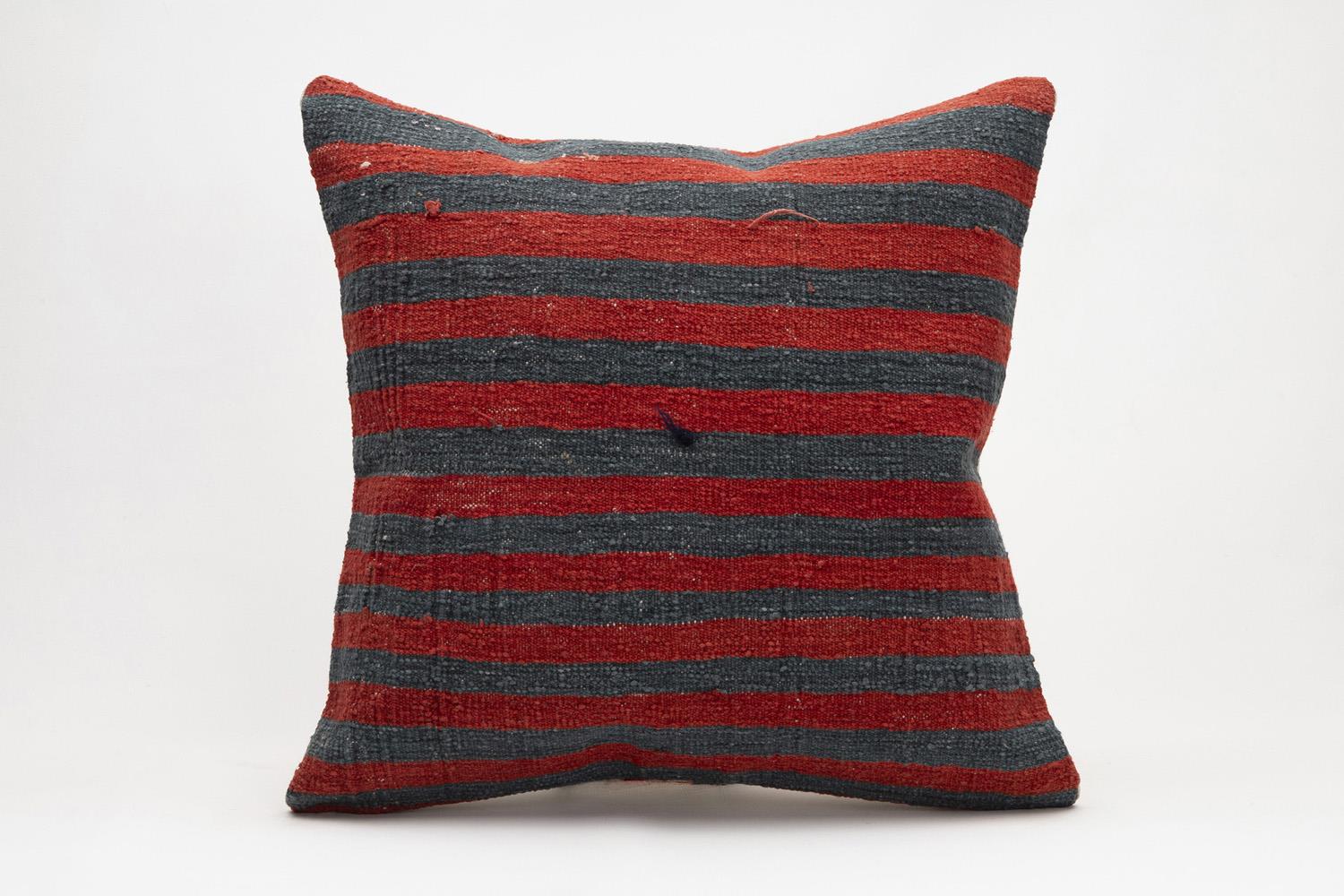 20x20 inches (50x50 cm) Kilim Pillow | KILIM WHOLESALE - Vintage Handmade Pillows - Vintage Handmade Kilim Rugs - It is 100% wool. Artistic and historical rugs. Old handwoven rugs. - Online hand woven rugs and kilim cushions sales. Shipping to a