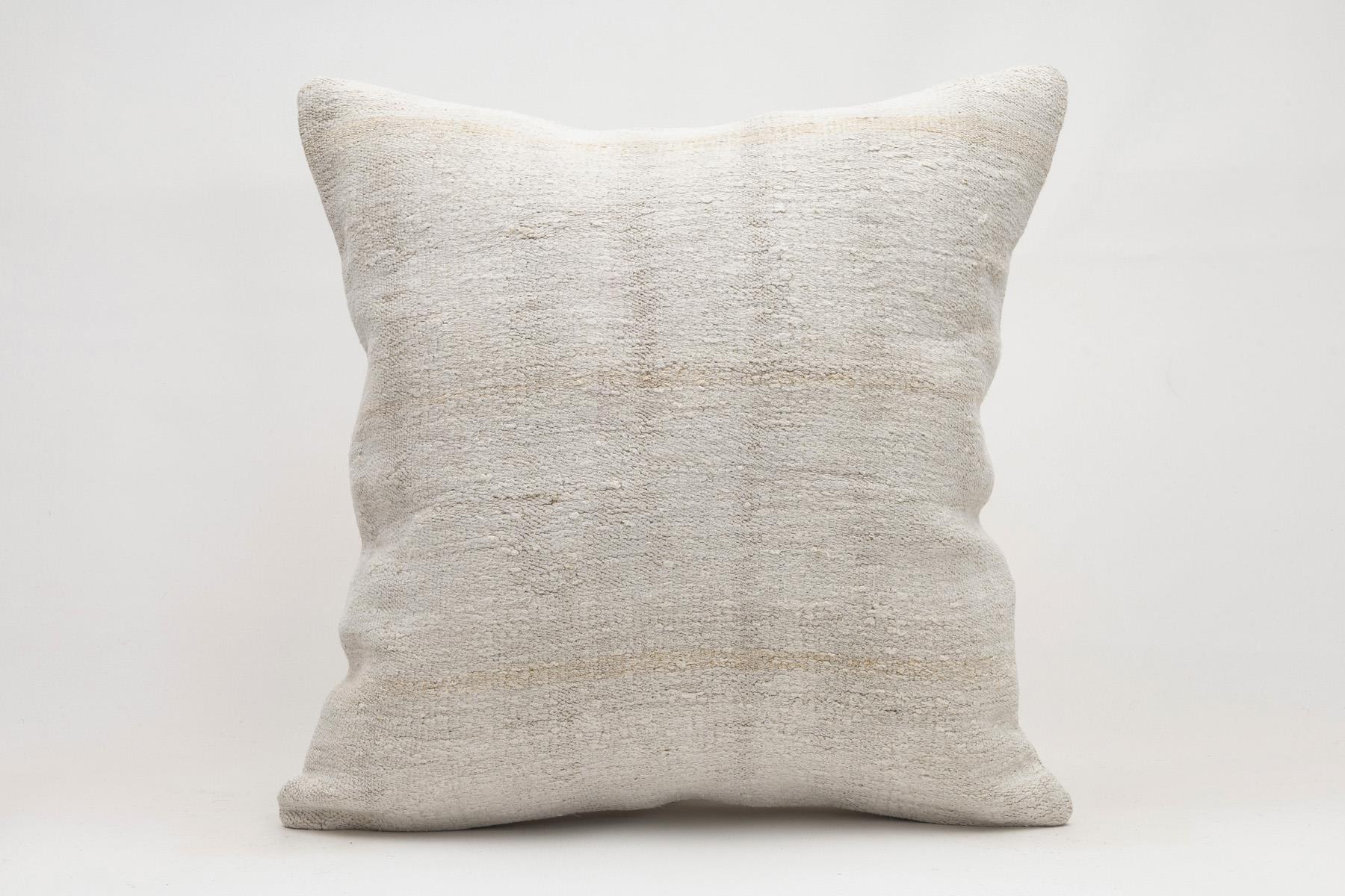 20x20 inches (50x50 cm) Kilim Pillow | KILIM WHOLESALE - Vintage Handmade Pillows - Vintage Handmade Kilim Rugs - It is 100% wool. Artistic and historical rugs. Old handwoven rugs. - Online hand woven rugs and kilim cushions sales. Shipping to a