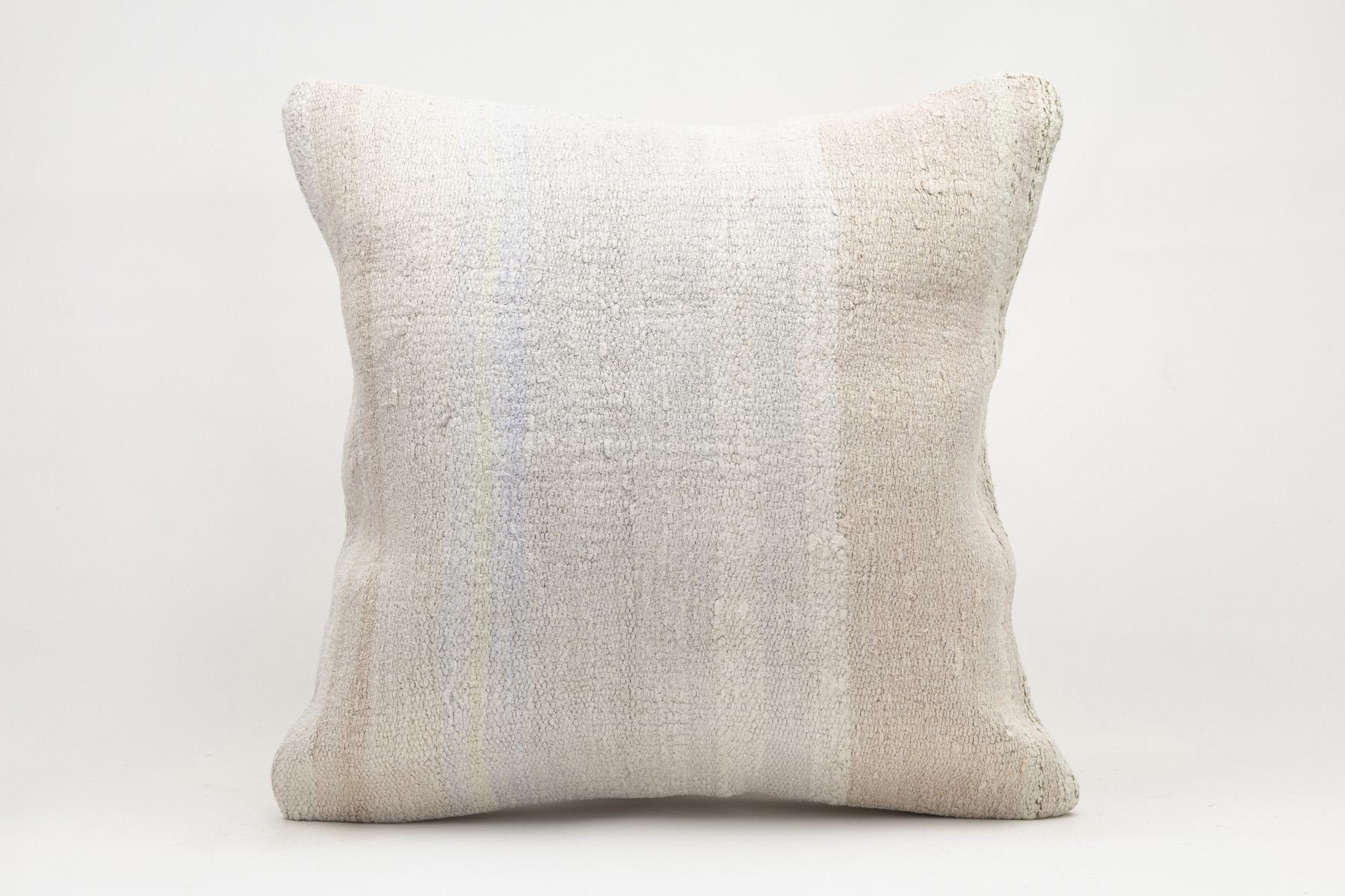 20x20 inches (50x50 cm) Kilim Pillow | KILIM WHOLESALE - Vintage Handmade Pillows - Vintage Handmade Kilim Rugs - It is 100% wool. Artistic and historical rugs. Old handwoven rugs. - Online hand woven rugs and kilim cushions sales. Shipping to a