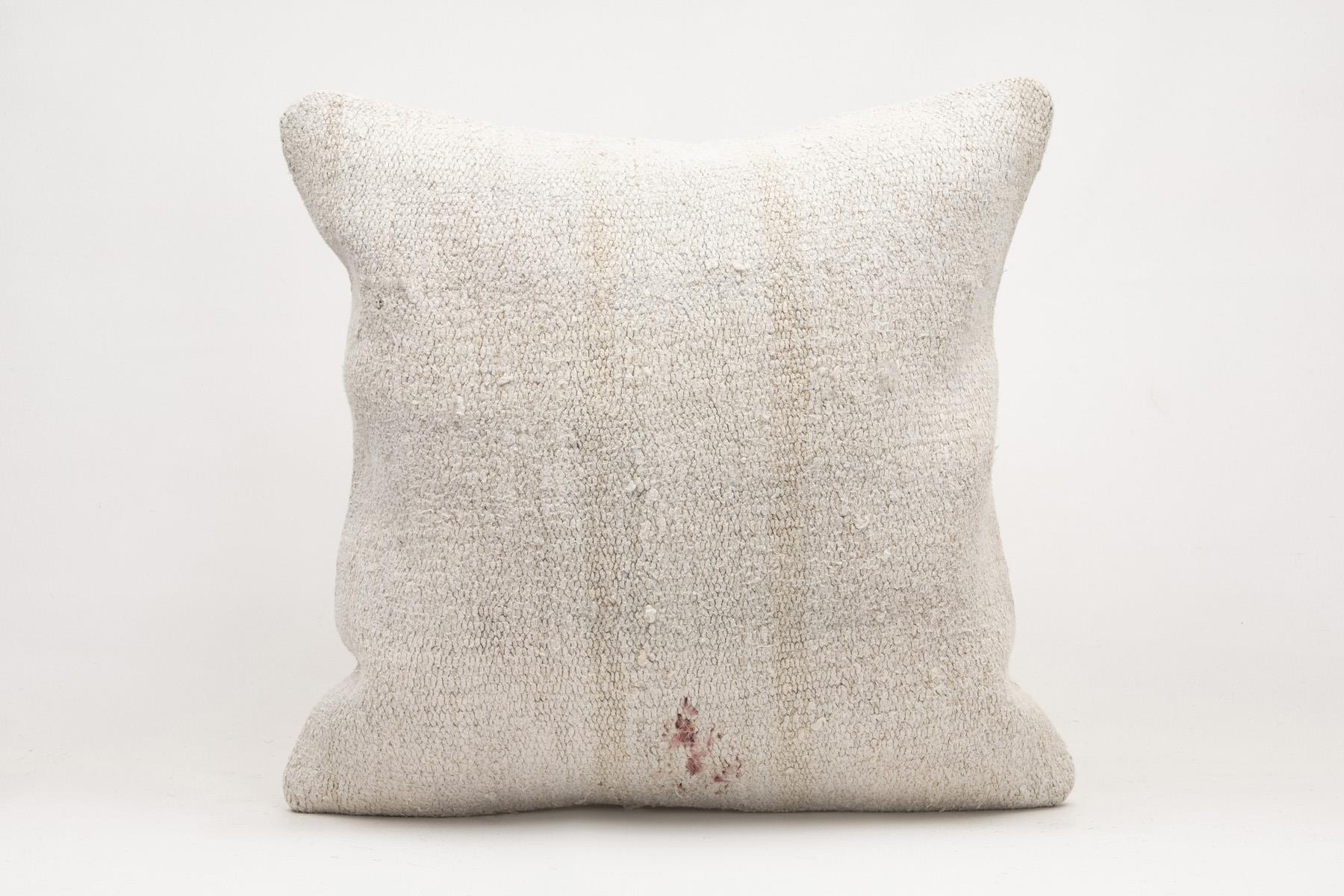 20x20 inches (50x50 cm) Kilim Pillow | KILIM WHOLESALE - Vintage Handmade Pillows - Vintage Handmade Kilim Rugs - It is 100% wool. Artistic and historical rugs. Old handwoven rugs. - Online hand woven rugs and kilim cushions sales. Shipping to a