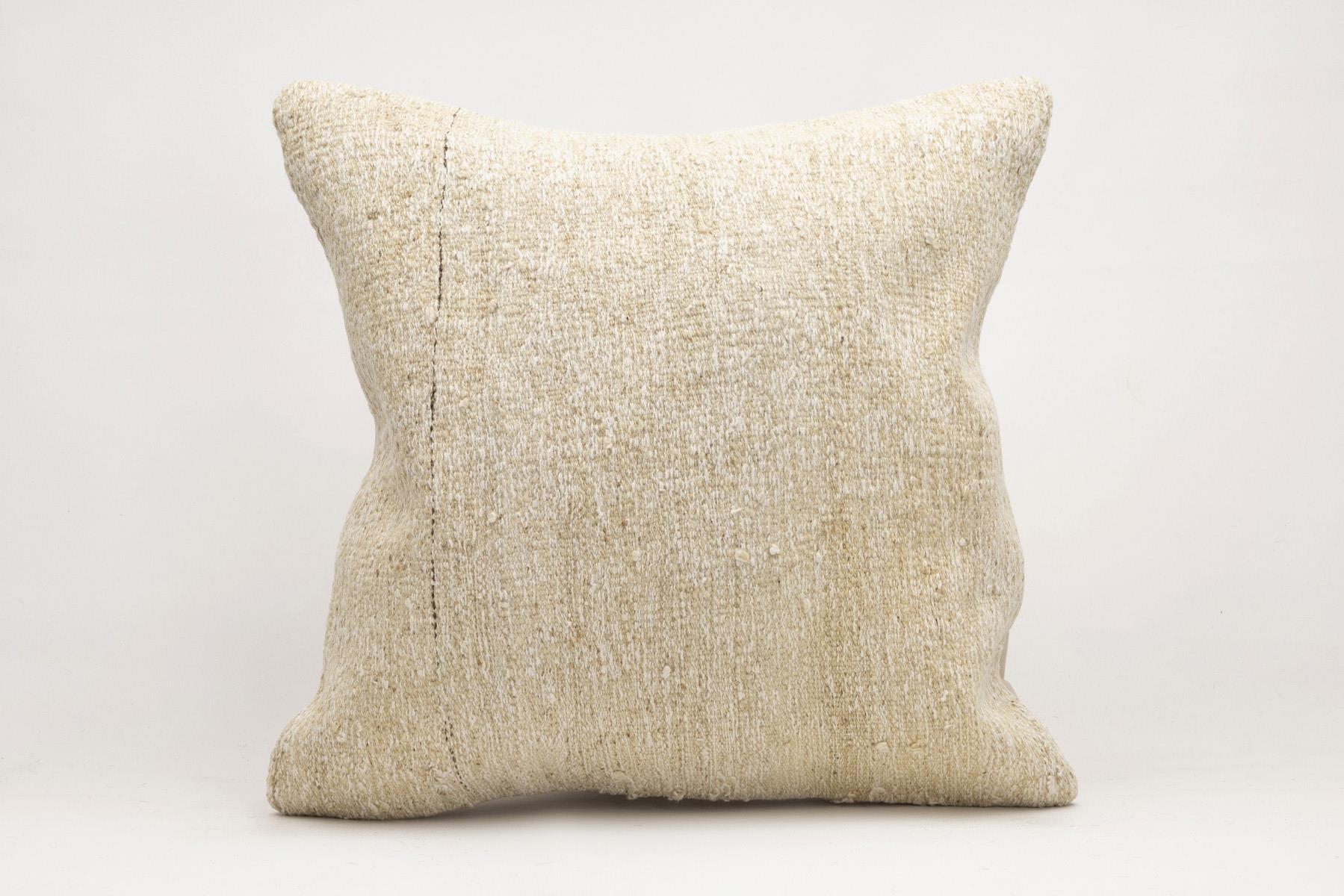 20x20 inches (50x50 cm) Kilim Pillow | KILIM WHOLESALE - Vintage Handmade Pillows - Vintage Handmade Kilim Rugs - It is 100% wool. Artistic and historical rugs. Old handwoven rugs. - Online hand woven rugs and kilim cushions sales. Shipping to a