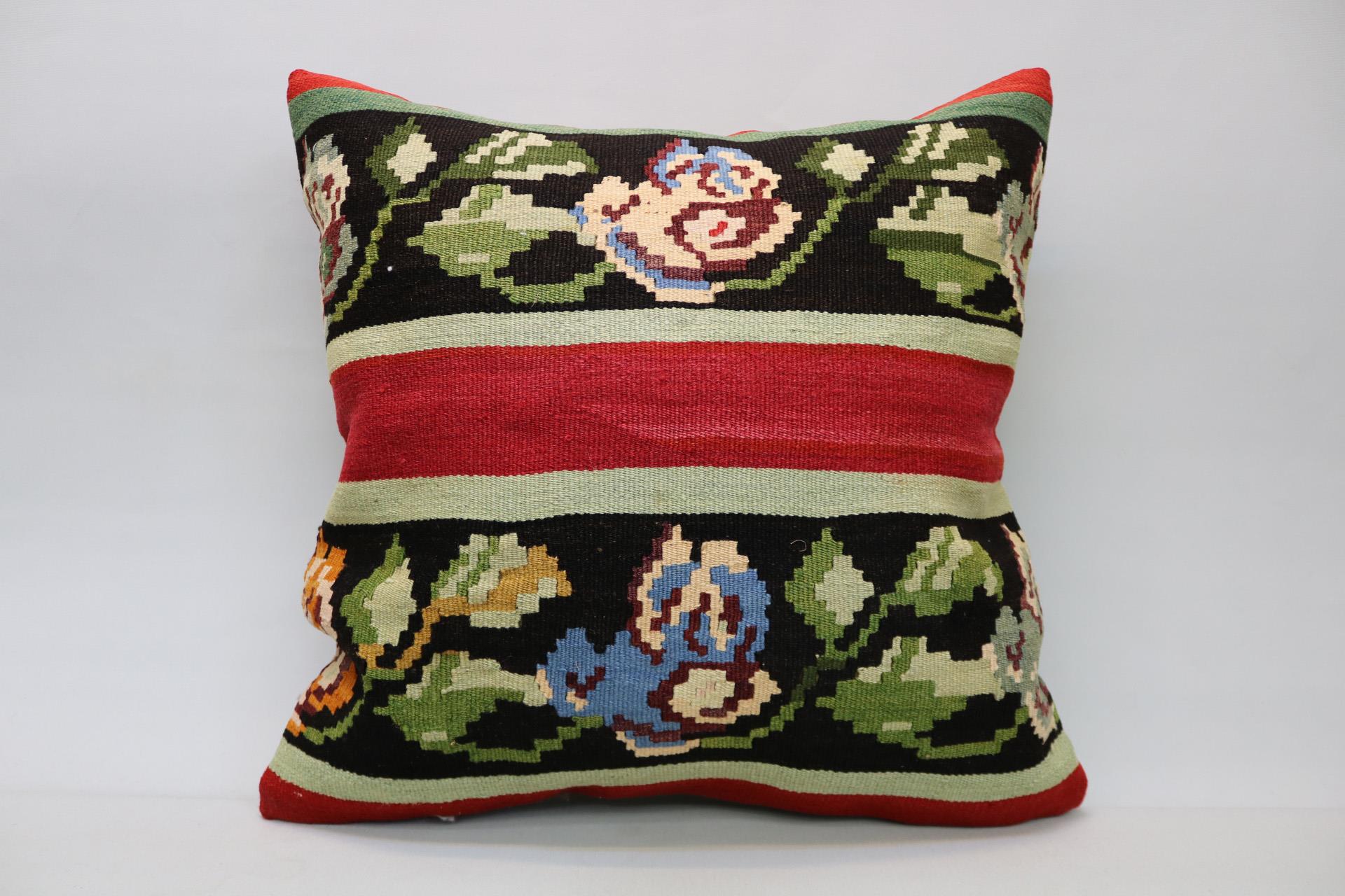 16x24 inches (40x60 cm) Kilim Pillow | KILIM WHOLESALE - Vintage Handmade Pillows - Vintage Handmade Kilim Rugs - It is 100% wool. Artistic and historical rugs. Old handwoven rugs. - Online hand woven rugs and kilim cushions sales. Shipping to a