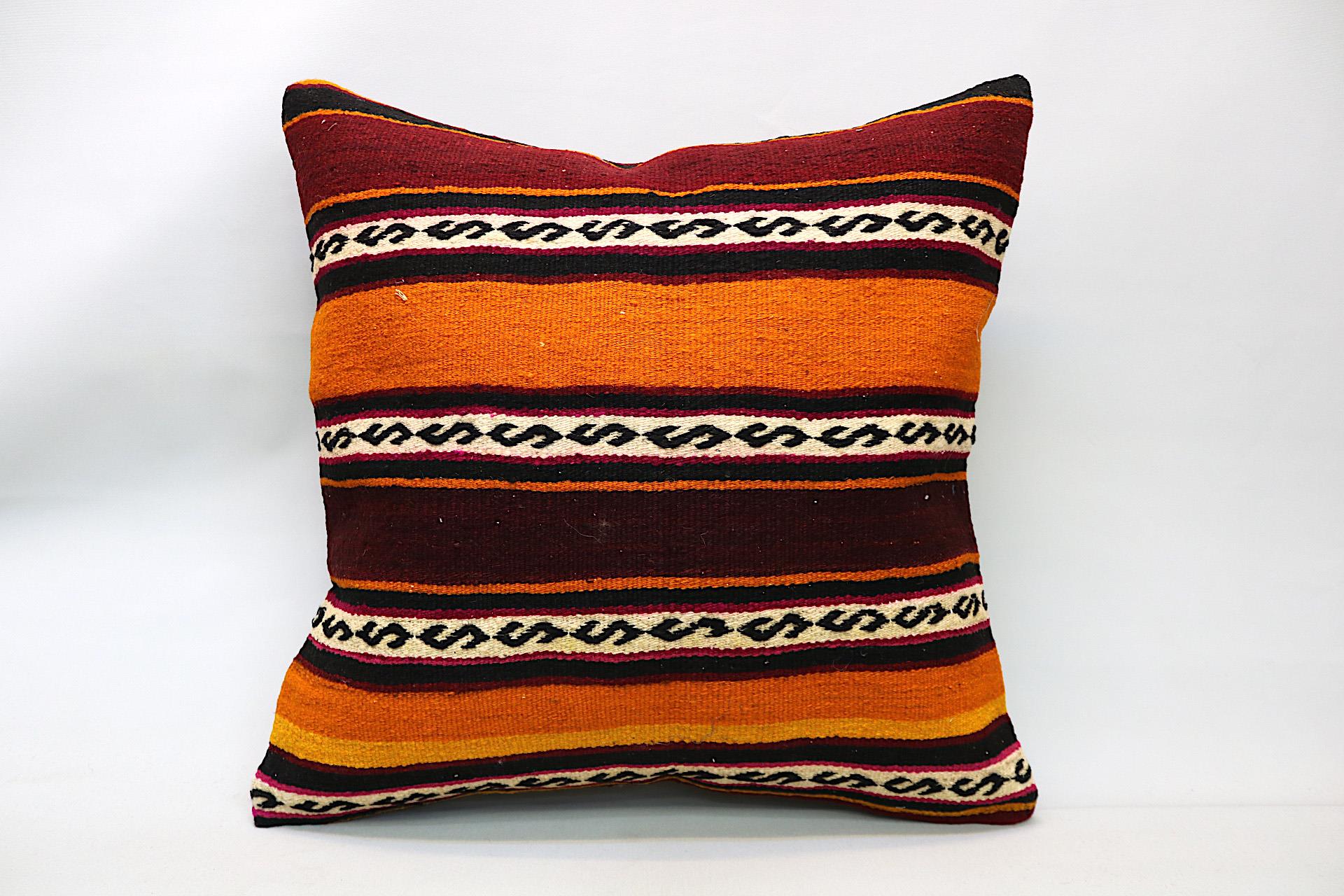 16x24 inches (40x60 cm) Kilim Pillow | KILIM WHOLESALE - Vintage Handmade Pillows - Vintage Handmade Kilim Rugs - It is 100% wool. Artistic and historical rugs. Old handwoven rugs. - Online hand woven rugs and kilim cushions sales. Shipping to a