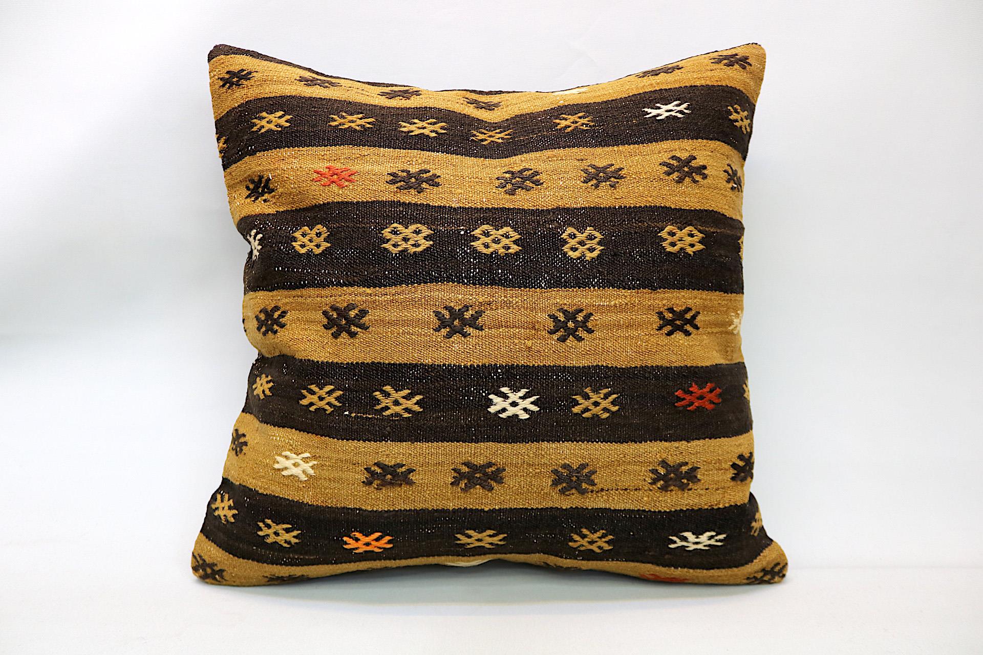 16x24 inches (40x60 cm) Kilim Pillow | KILIM WHOLESALE - Vintage Handmade Pillows - Vintage Handmade Kilim Rugs - It is 100% wool. Artistic and historical rugs. Old handwoven rugs. - Online hand woven rugs and kilim cushions sales. Shipping to a