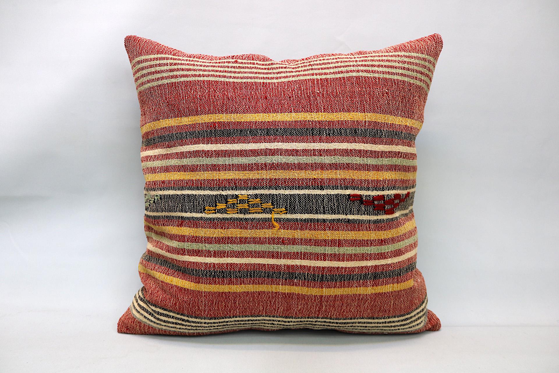 16x24 inches (40x60 cm) Kilim Pillow | KILIM WHOLESALE - Vintage Handmade Pillows - Vintage Handmade Kilim Rugs - It is 100% wool. Artistic and historical rugs. Old handwoven rugs. - Online hand woven rugs and kilim cushions sales. Shipping to a