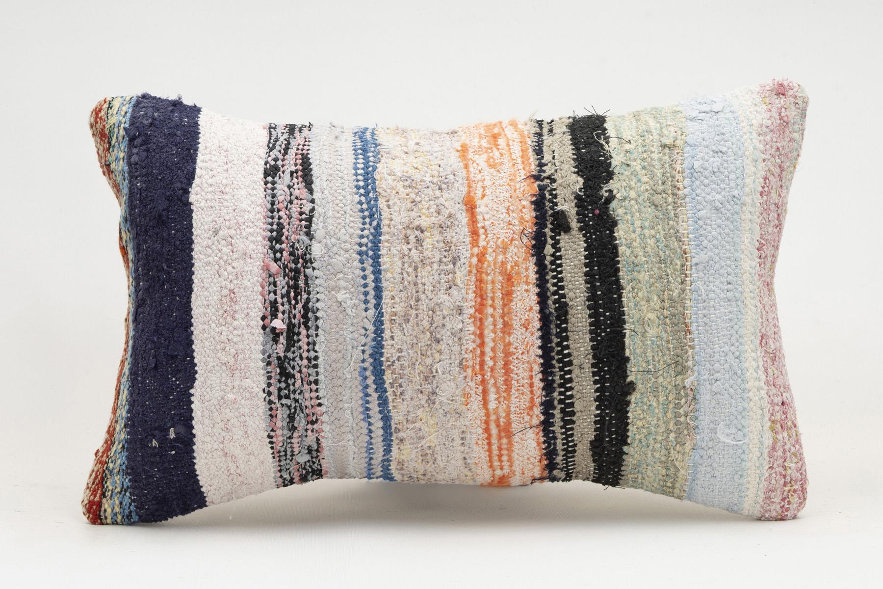 12x20 inches (30x50 cm) Kilim Pillow | KILIM WHOLESALE - Vintage Handmade Pillows - Vintage Handmade Kilim Rugs - It is 100% wool. Artistic and historical rugs. Old handwoven rugs. - Online hand woven rugs and kilim cushions sales. Shipping to a