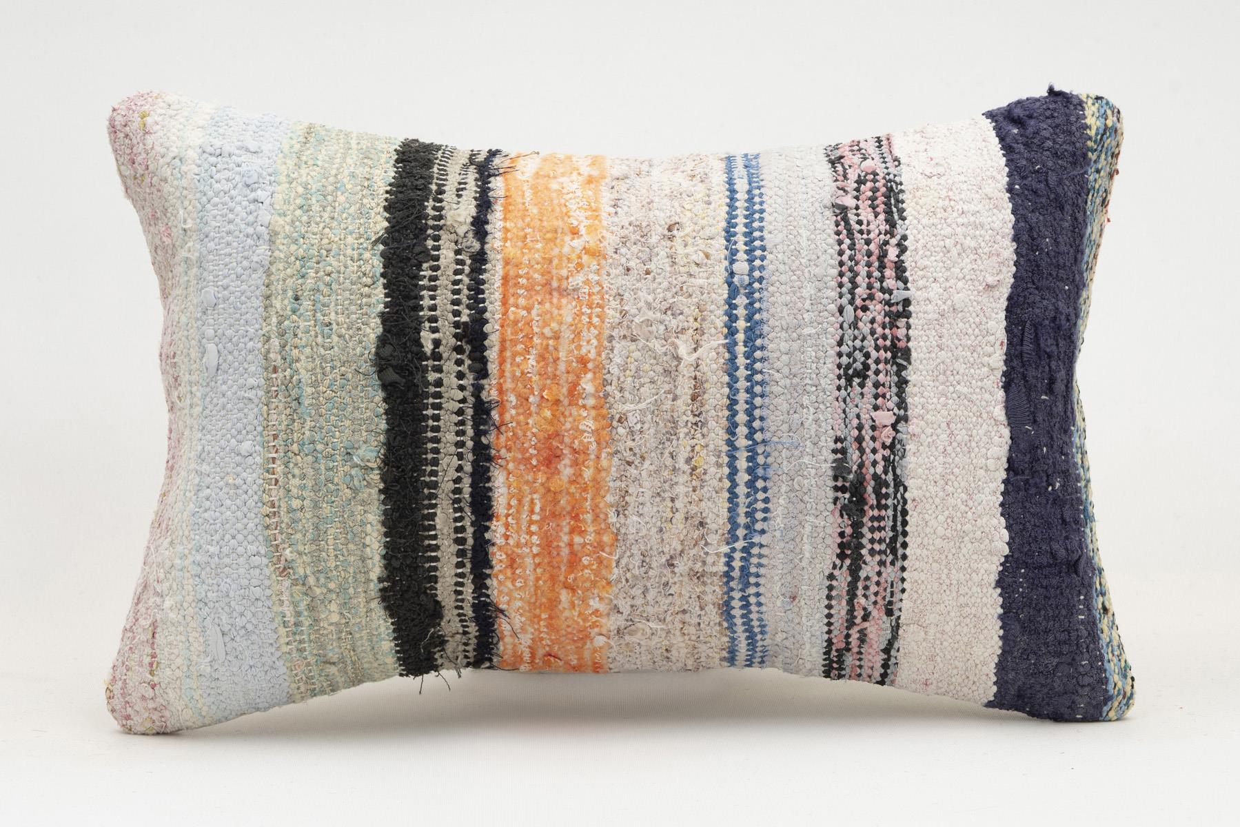 12x20 inches (30x50 cm) Kilim Pillow | KILIM WHOLESALE - Vintage Handmade Pillows - Vintage Handmade Kilim Rugs - It is 100% wool. Artistic and historical rugs. Old handwoven rugs. - Online hand woven rugs and kilim cushions sales. Shipping to a