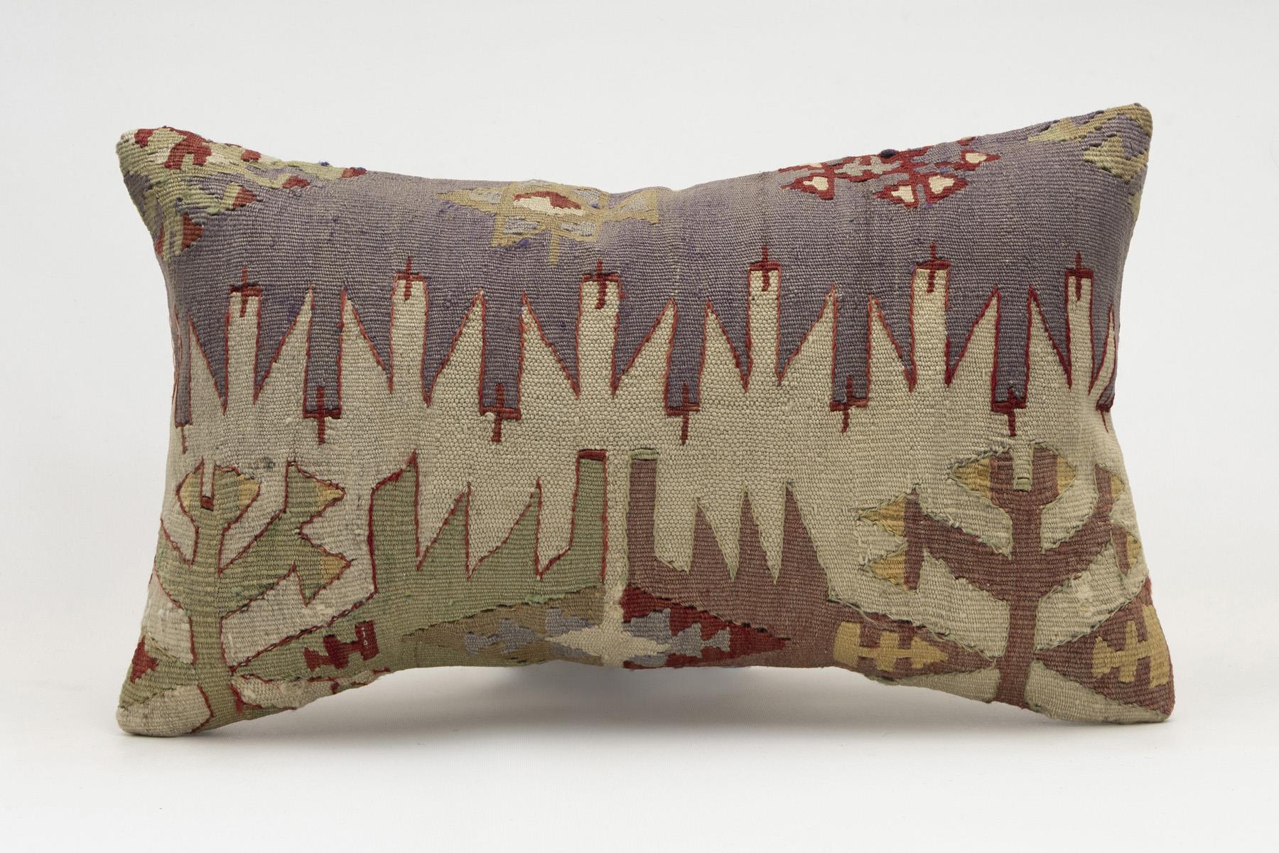 12x20 inches (30x50 cm) Kilim Pillow | KILIM WHOLESALE - Vintage Handmade Pillows - Vintage Handmade Kilim Rugs - It is 100% wool. Artistic and historical rugs. Old handwoven rugs. - Online hand woven rugs and kilim cushions sales. Shipping to a