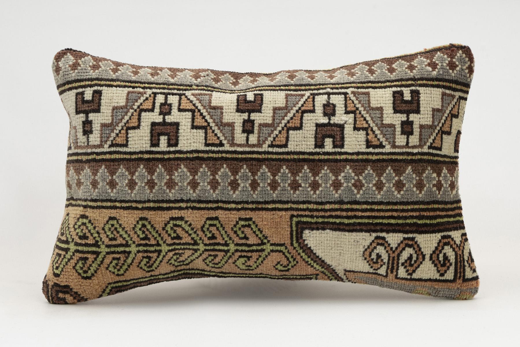 12x20 inches (30x50 cm) Kilim Pillow | KILIM WHOLESALE - Vintage Handmade Pillows - Vintage Handmade Kilim Rugs - It is 100% wool. Artistic and historical rugs. Old handwoven rugs. - Online hand woven rugs and kilim cushions sales. Shipping to a