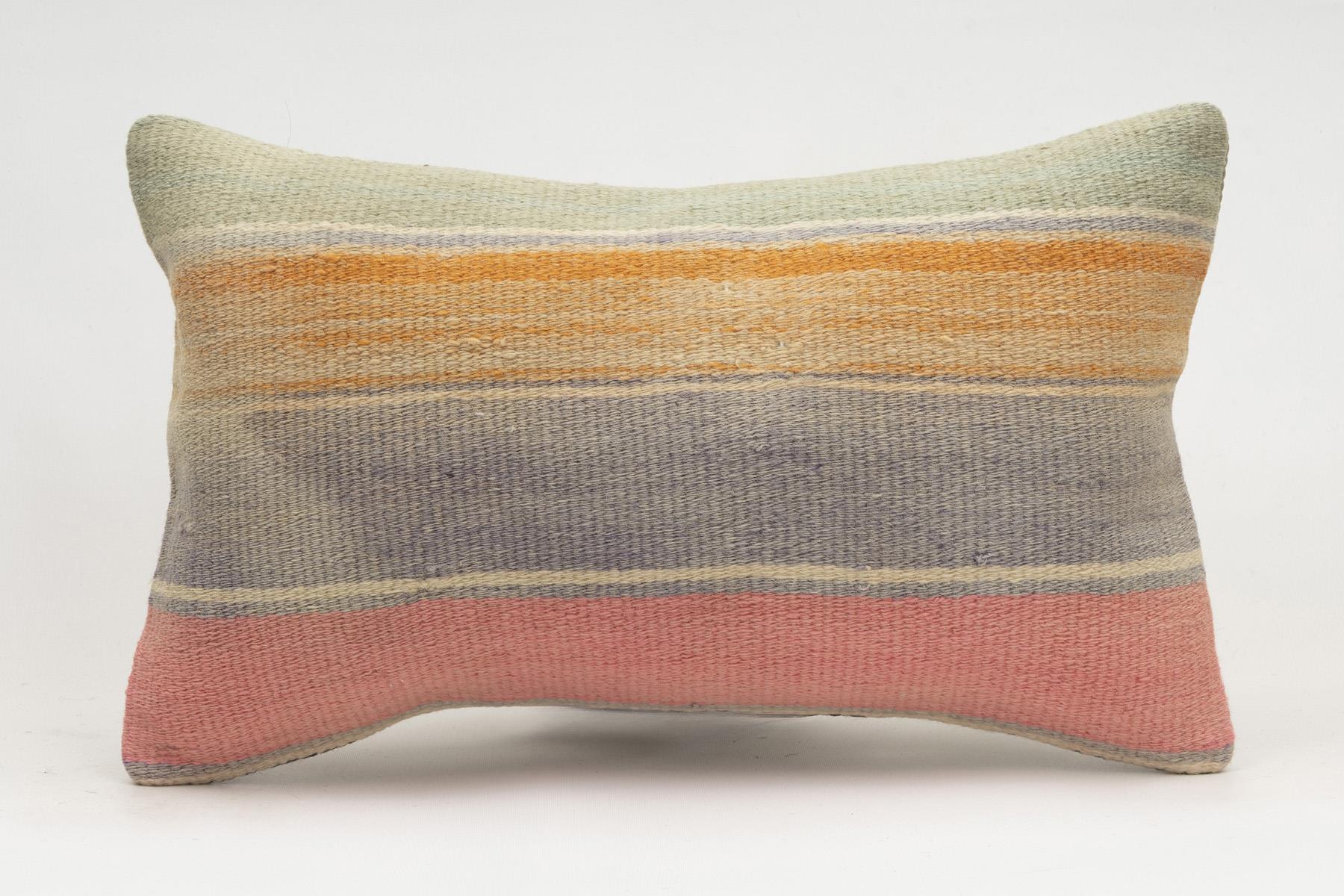 12x20 inches (30x50 cm) Kilim Pillow | KILIM WHOLESALE - Vintage Handmade Pillows - Vintage Handmade Kilim Rugs - It is 100% wool. Artistic and historical rugs. Old handwoven rugs. - Online hand woven rugs and kilim cushions sales. Shipping to a