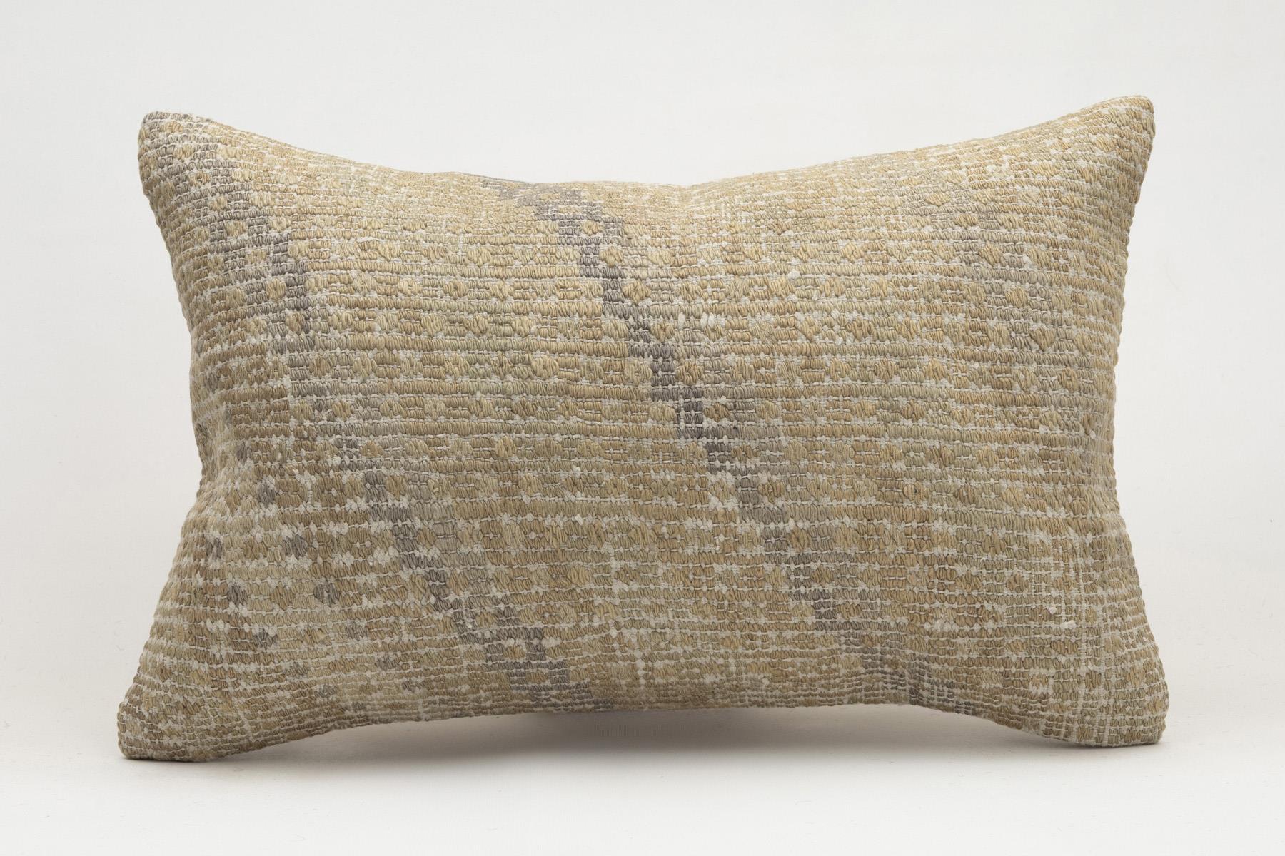 16x24 inches (40x60 cm) Kilim Pillow | KILIM WHOLESALE - Vintage Handmade Pillows - Vintage Handmade Kilim Rugs - It is 100% wool. Artistic and historical rugs. Old handwoven rugs. - Online hand woven rugs and kilim cushions sales. Shipping to a
