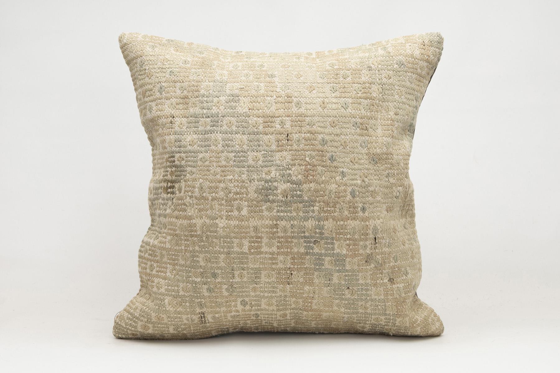 20x20 inches (50x50 cm) Kilim Pillow | KILIM WHOLESALE - Vintage Handmade Pillows - Vintage Handmade Kilim Rugs - It is 100% wool. Artistic and historical rugs. Old handwoven rugs. - Online hand woven rugs and kilim cushions sales. Shipping to a