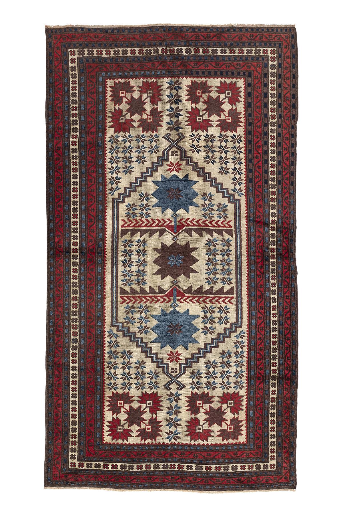 Sivas Kilim Rug (2.5 x 6.6 ft) | KILIM WHOLESALE - Vintage Handmade Pillows - Vintage Handmade Kilim Rugs - It is 100% wool. Artistic and historical rugs. Old handwoven rugs. - Online hand woven rugs and kilim cushions sales. Shipping to all ove